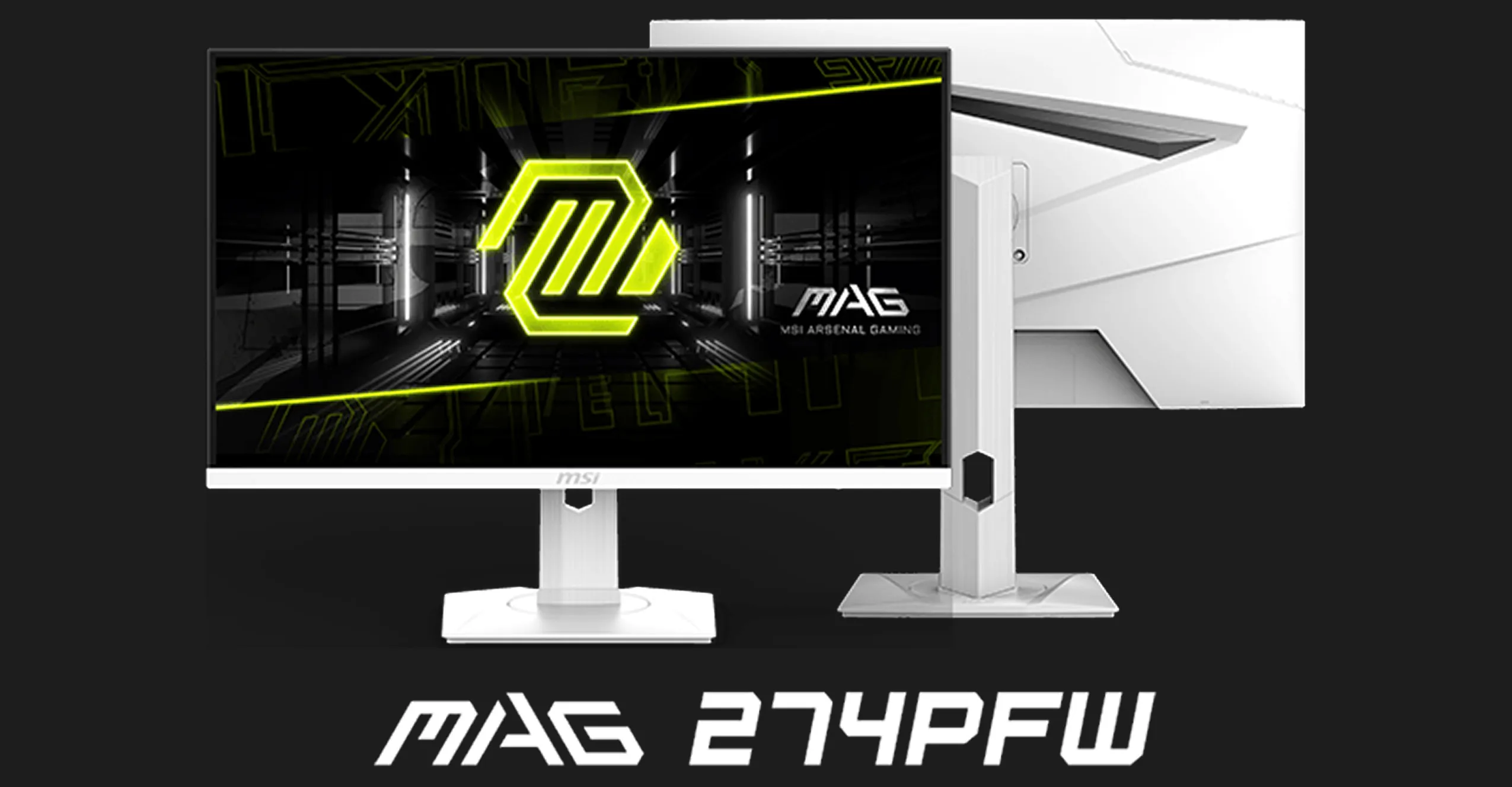Игровой монитор MSI 27" IPS 180Hz MAG 274PFW (UA)