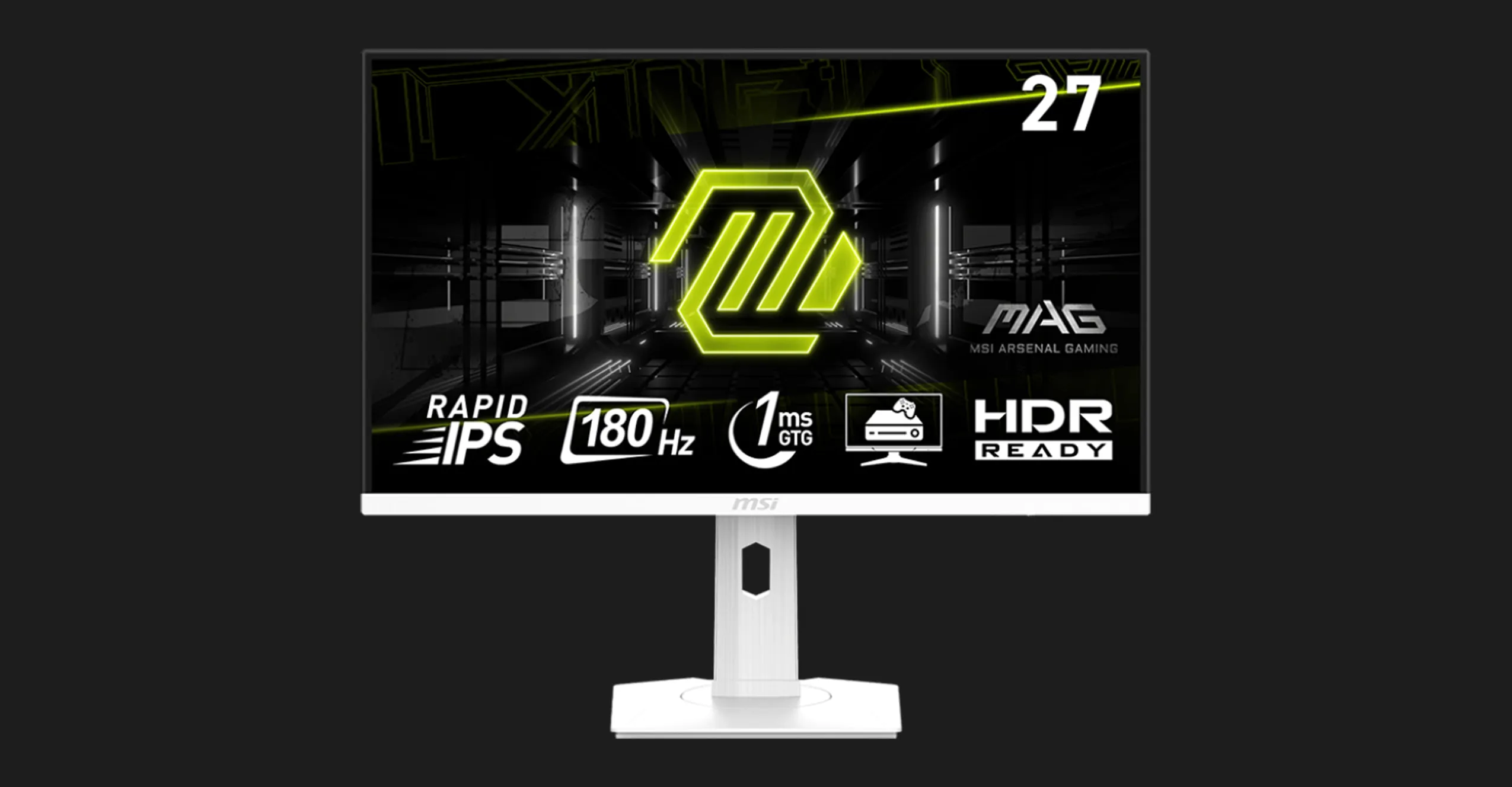 Игровой монитор MSI 27" IPS 180Hz MAG 274PFW (UA)