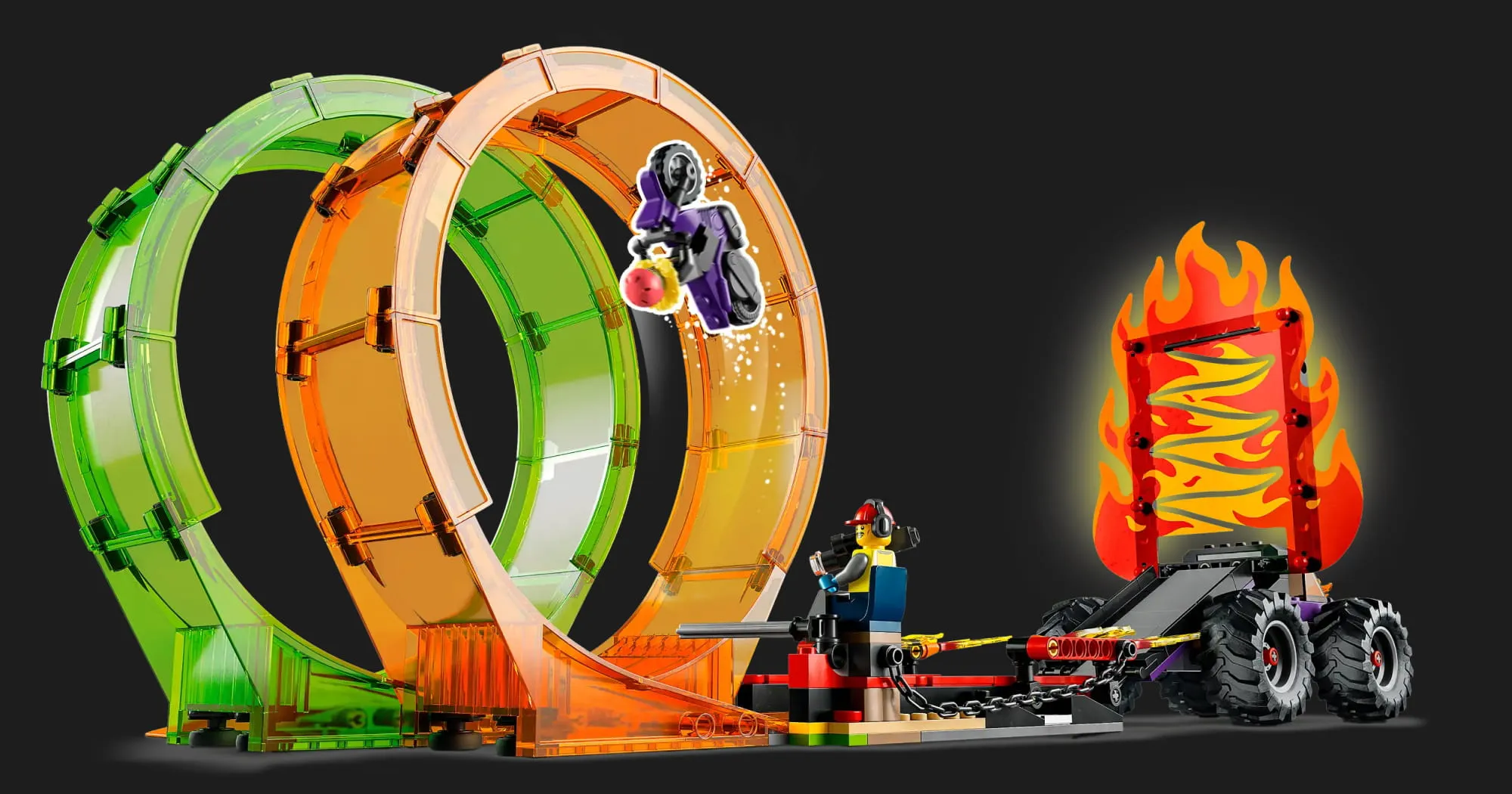 Конструктор LEGO City Double Loop Stunt Arena (60339)