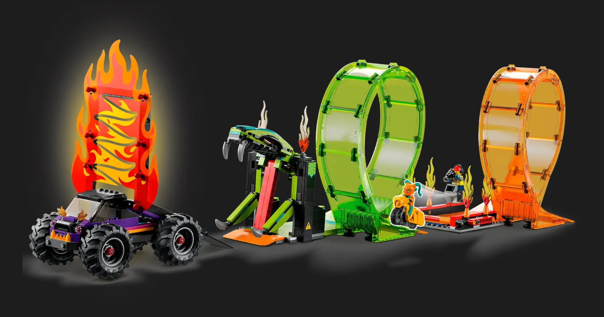 Конструктор LEGO City Double Loop Stunt Arena (60339)