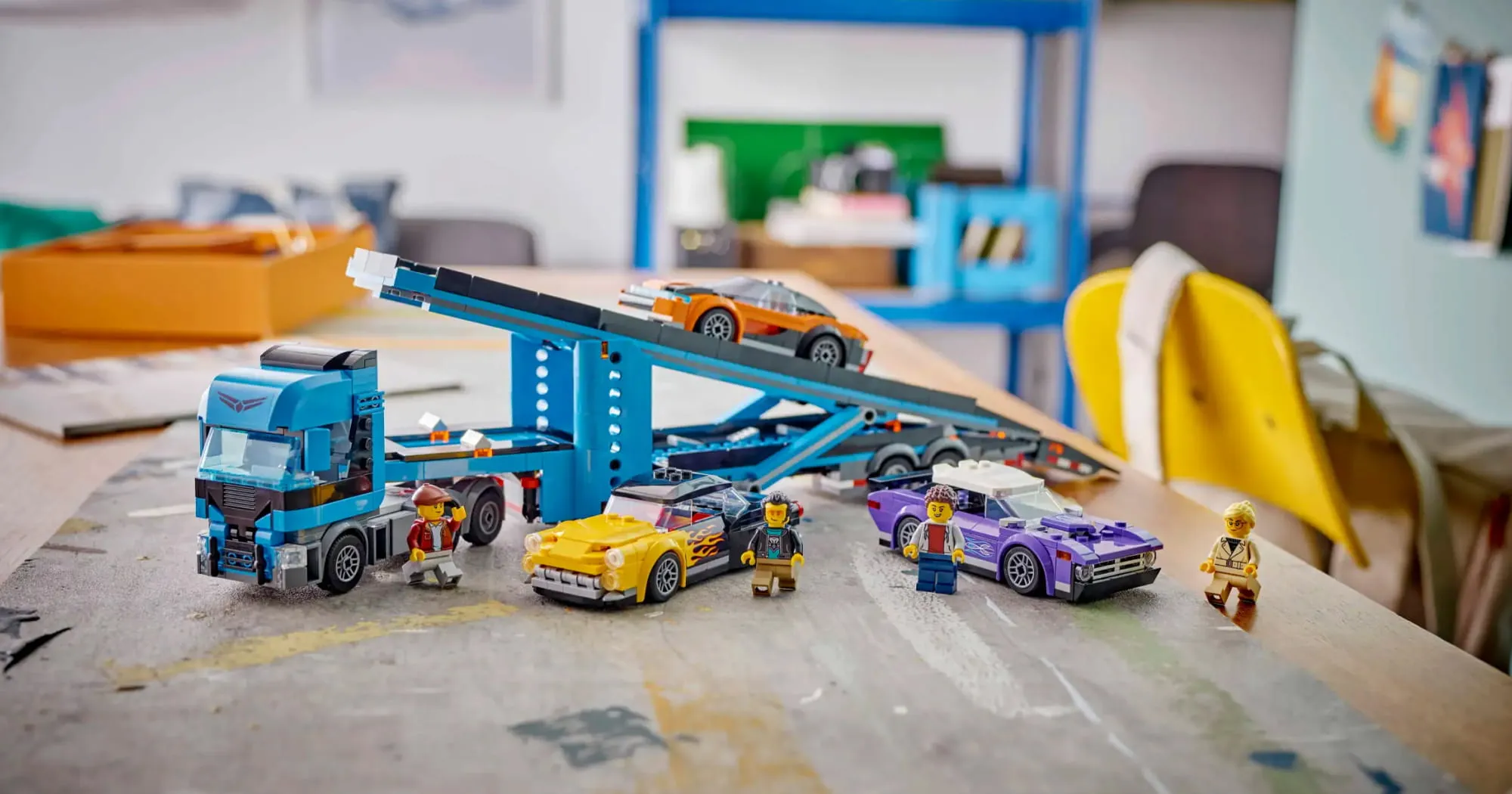 Конструктор LEGO City Car Transporter Truck with Sports Cars (60408)