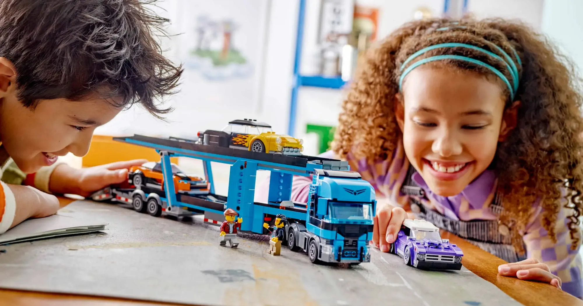 Конструктор LEGO City Car Transporter Truck with Sports Cars (60408)