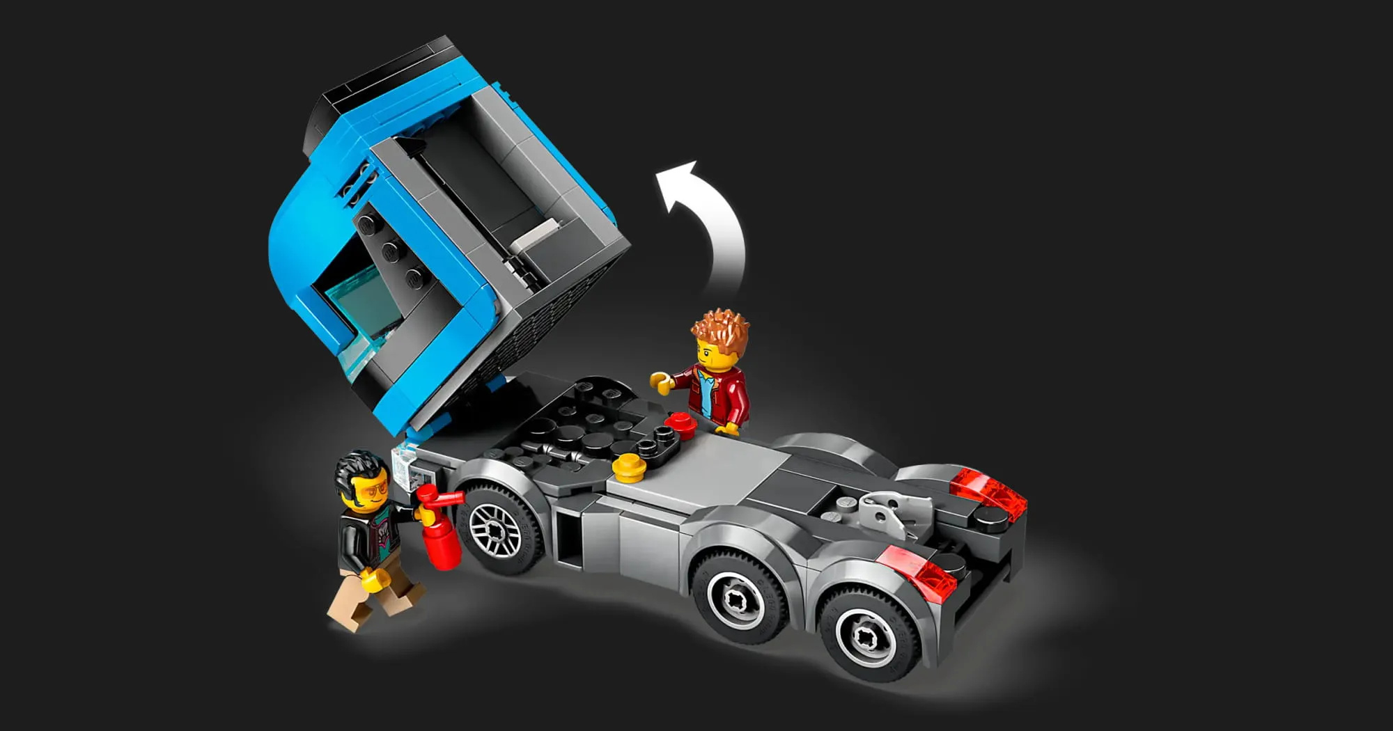 Конструктор LEGO City Car Transporter Truck with Sports Cars (60408)