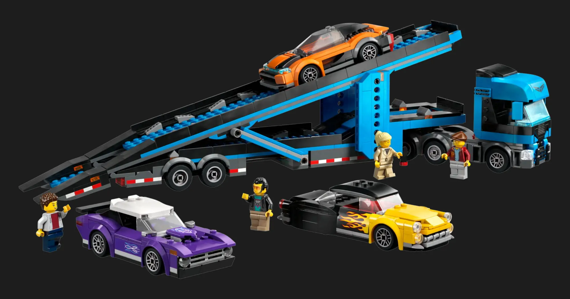 Конструктор LEGO City Car Transporter Truck with Sports Cars (60408)