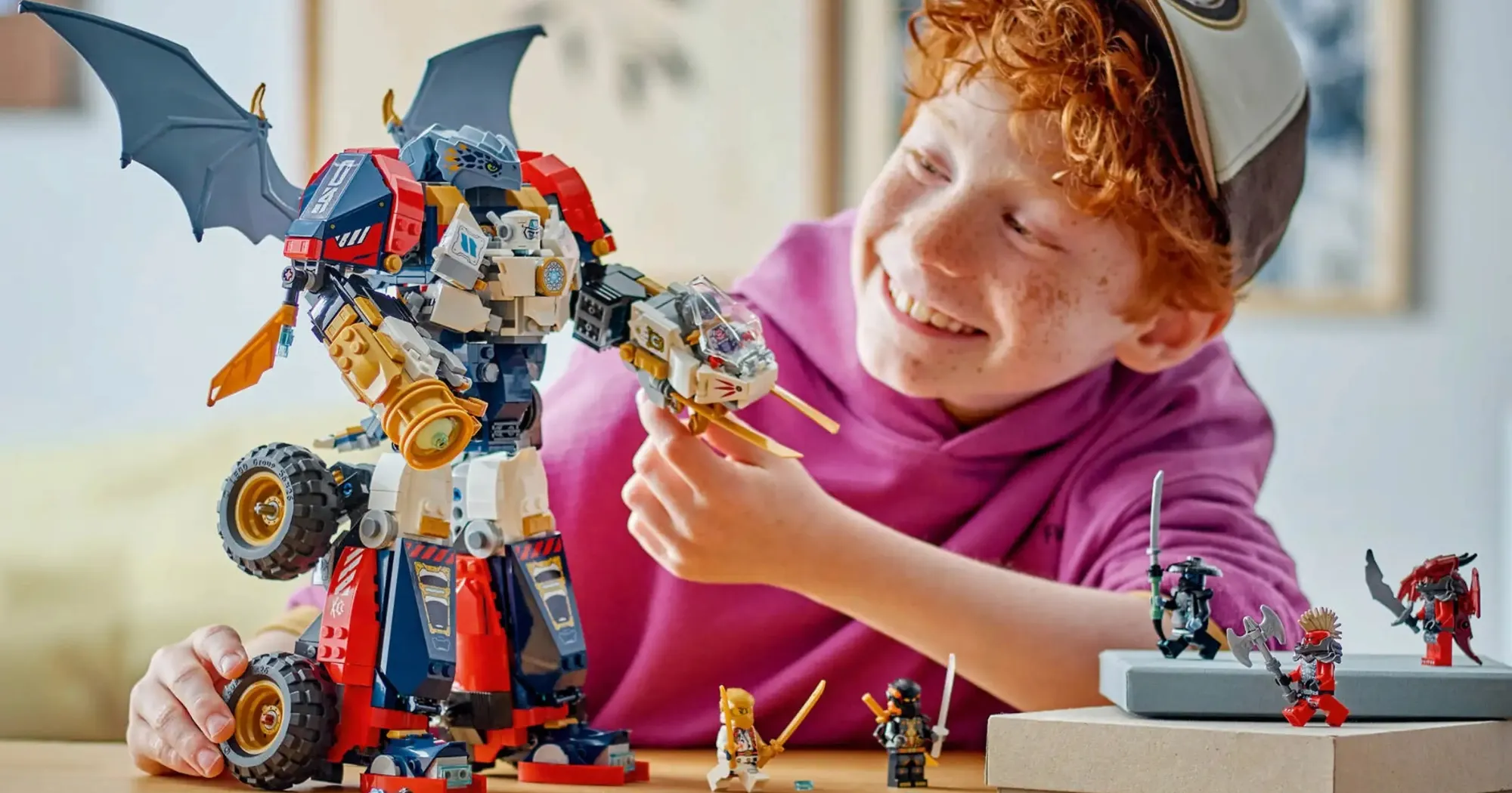 Конструктор LEGO Ninjago Zane's Ultra Combiner Mech (71834)