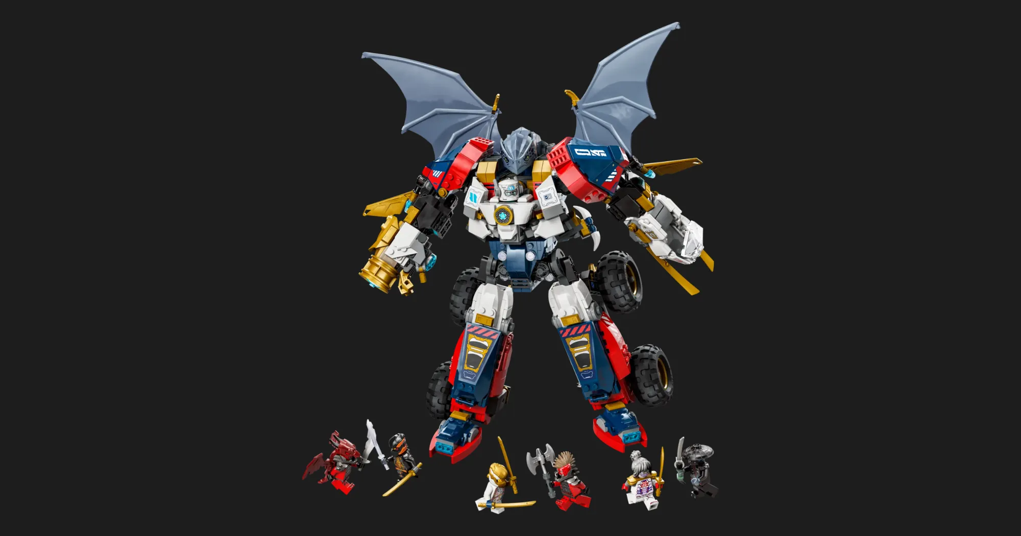 Конструктор LEGO Ninjago Zane's Ultra Combiner Mech (71834)