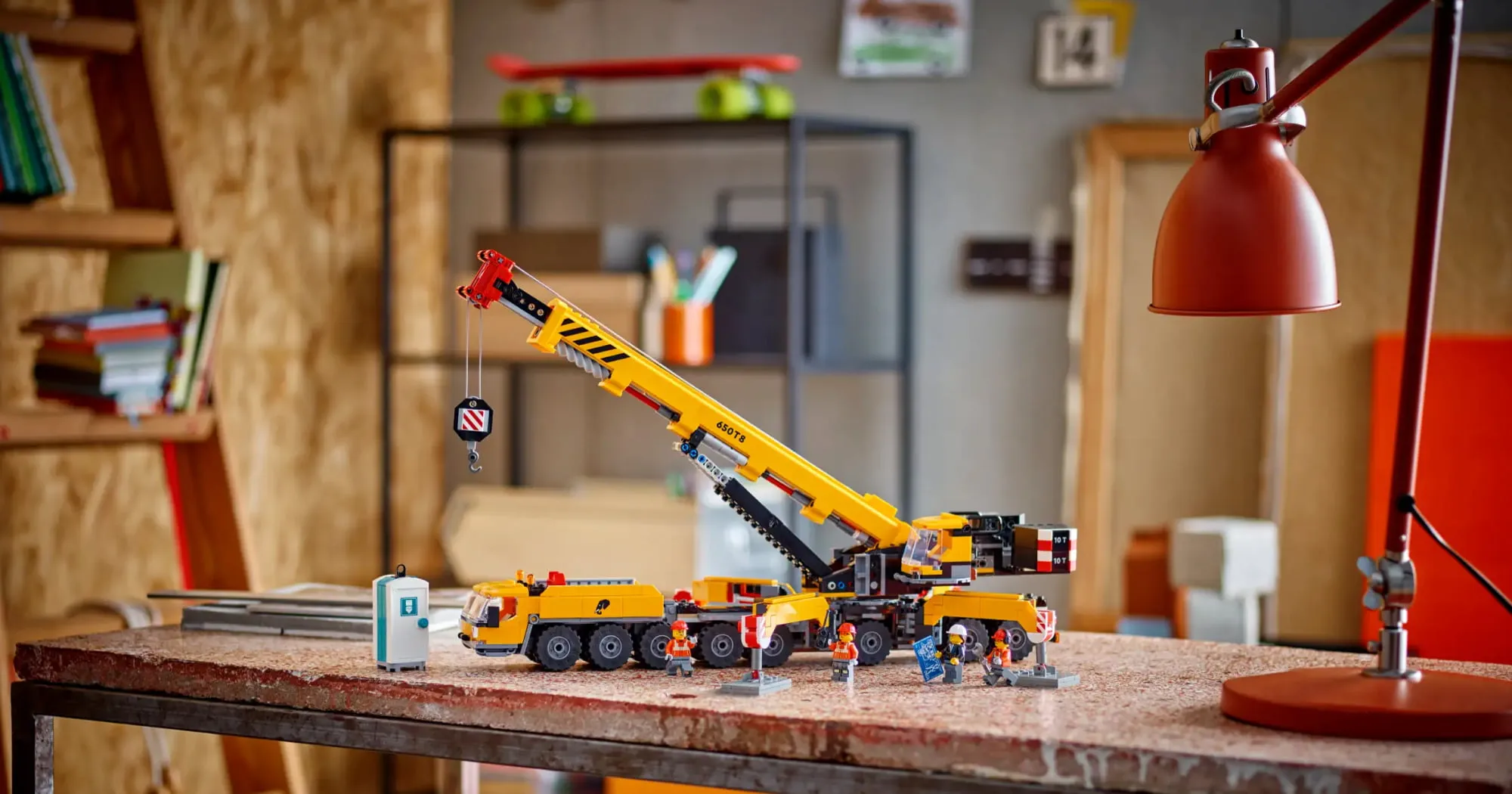 Конструктор LEGO City Yellow Mobile Construction Crane (60409)