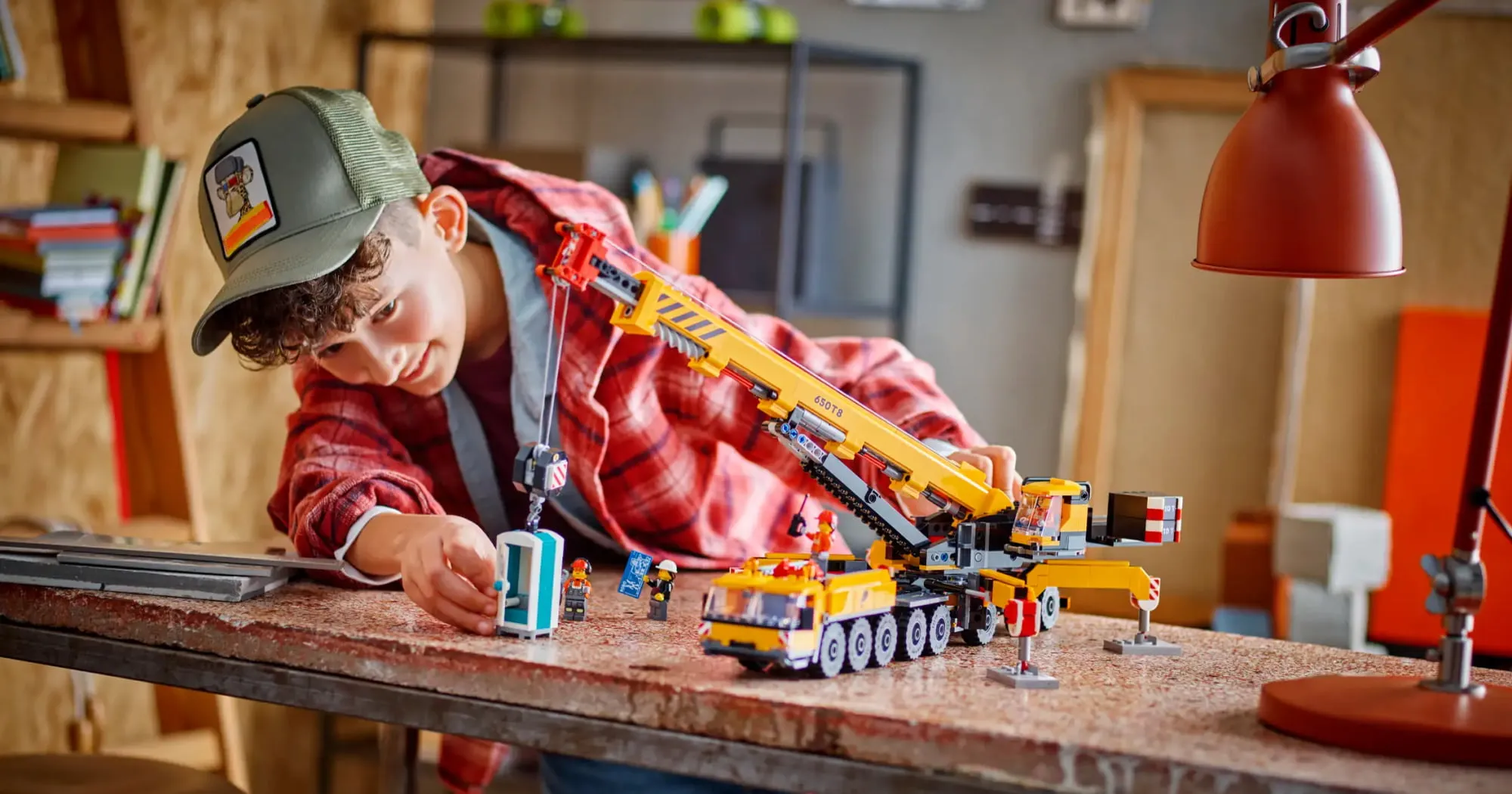 Конструктор LEGO City Yellow Mobile Construction Crane (60409)