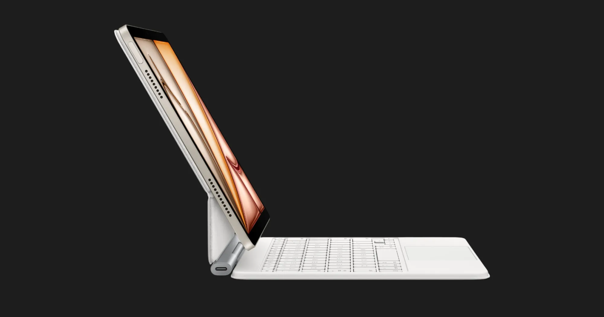 Клавіатура Magic Keyboard для iPad Air 11 (M3) (White) (MDFV4)