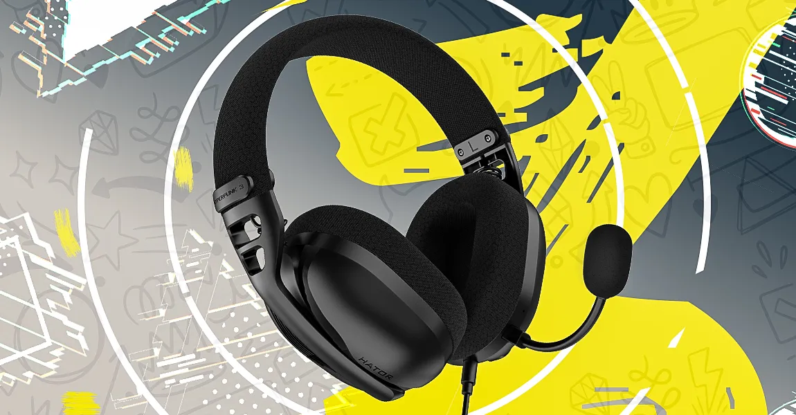 Игровая гарнитура Hator Hyperpunk 3 Hi-Res (Black) (ESH01) (UA)