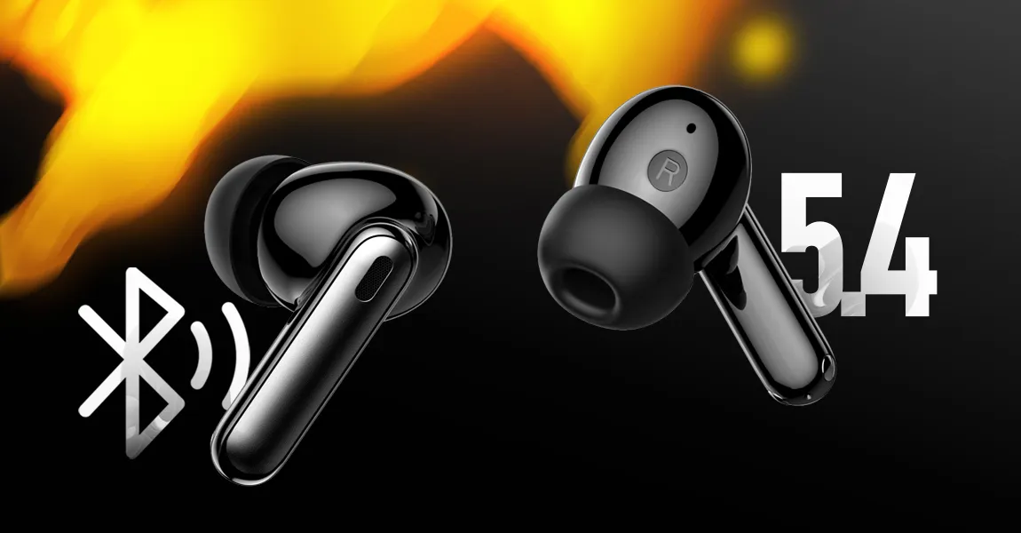 Игровая гарнитура Hator Hyrerpunk Truepods Hybrid ANC (Black) (HTA431) (UA)