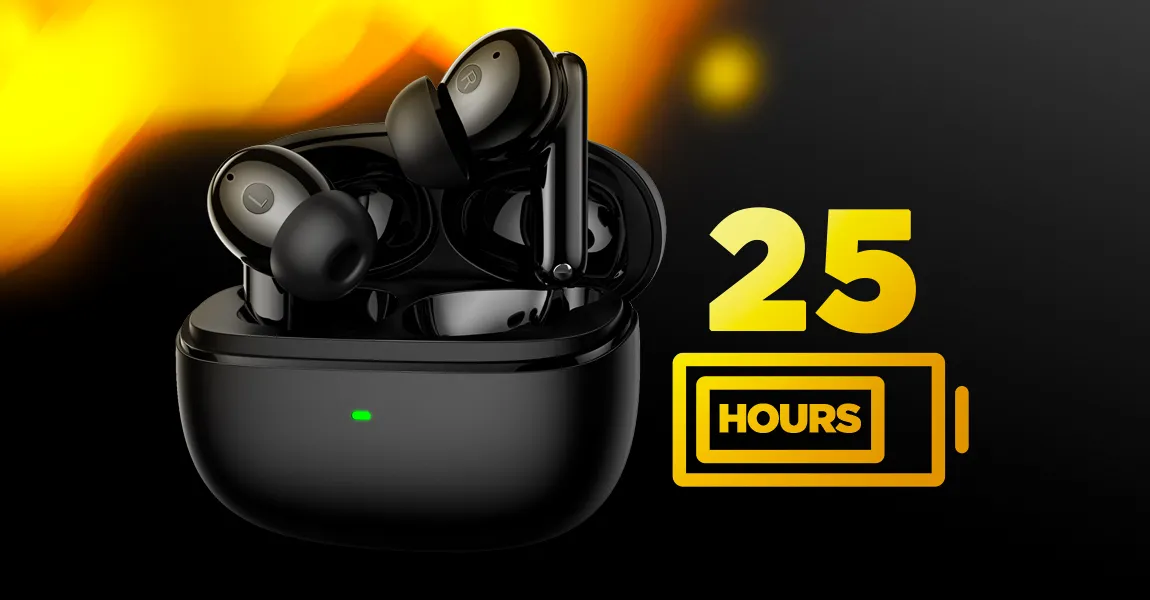 Игровая гарнитура Hator Hyrerpunk Truepods Hybrid ANC (Black) (HTA431) (UA)