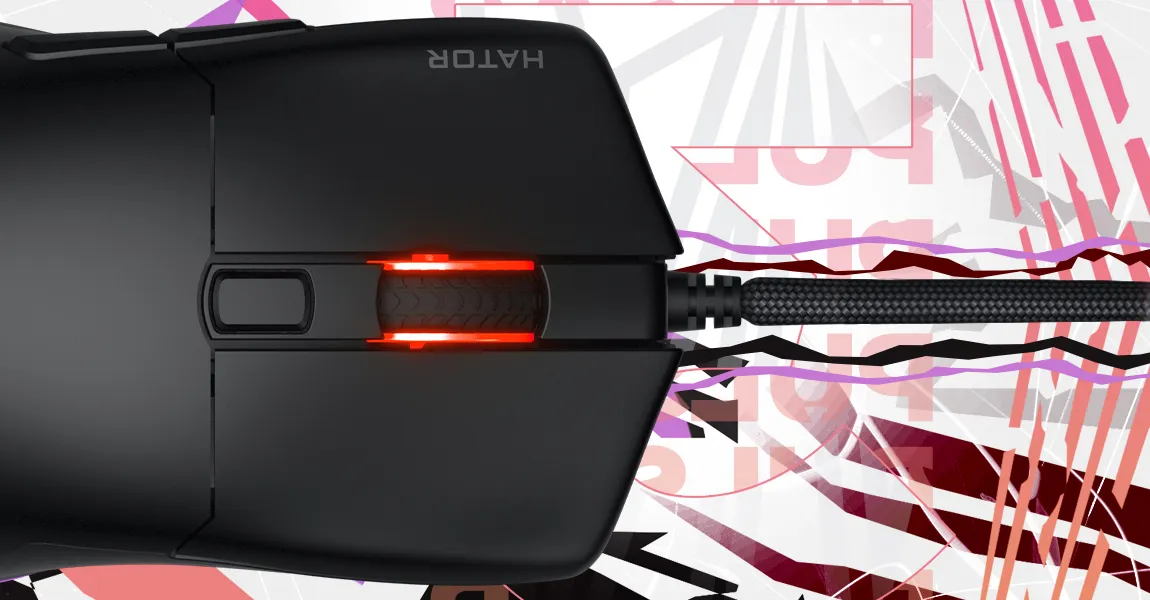 Игровая мышь Hator Pulsar 3 (Black) (HTM610) (UA)