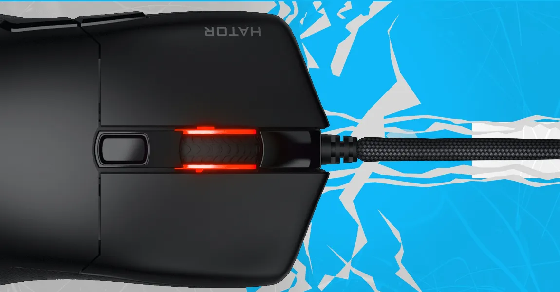 Ігрова миша Hator Pulsar 3 wireless (Black) (HTM630) (UA)