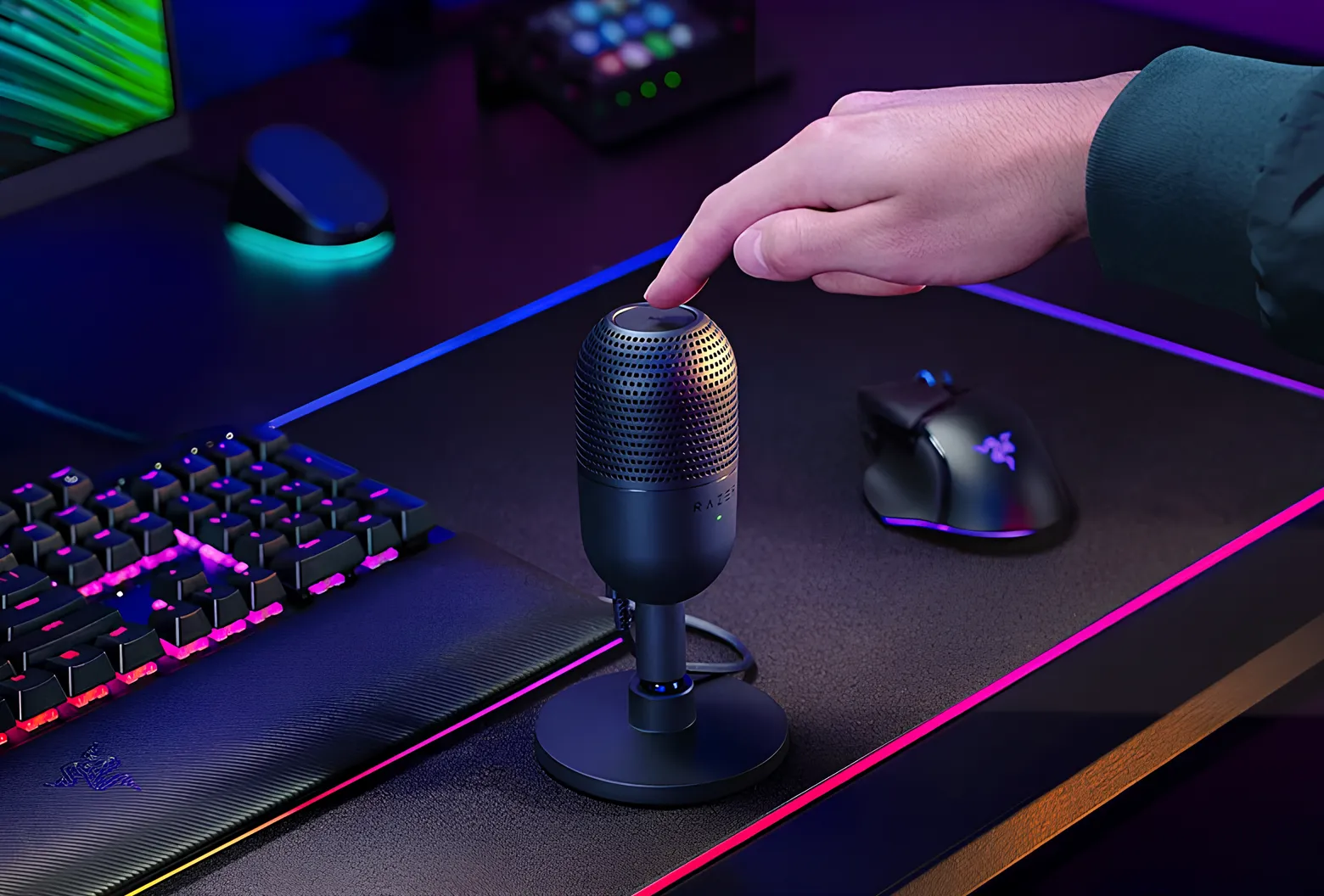 Мікрофон RAZER Seiren V3 mini (Black) (UA)