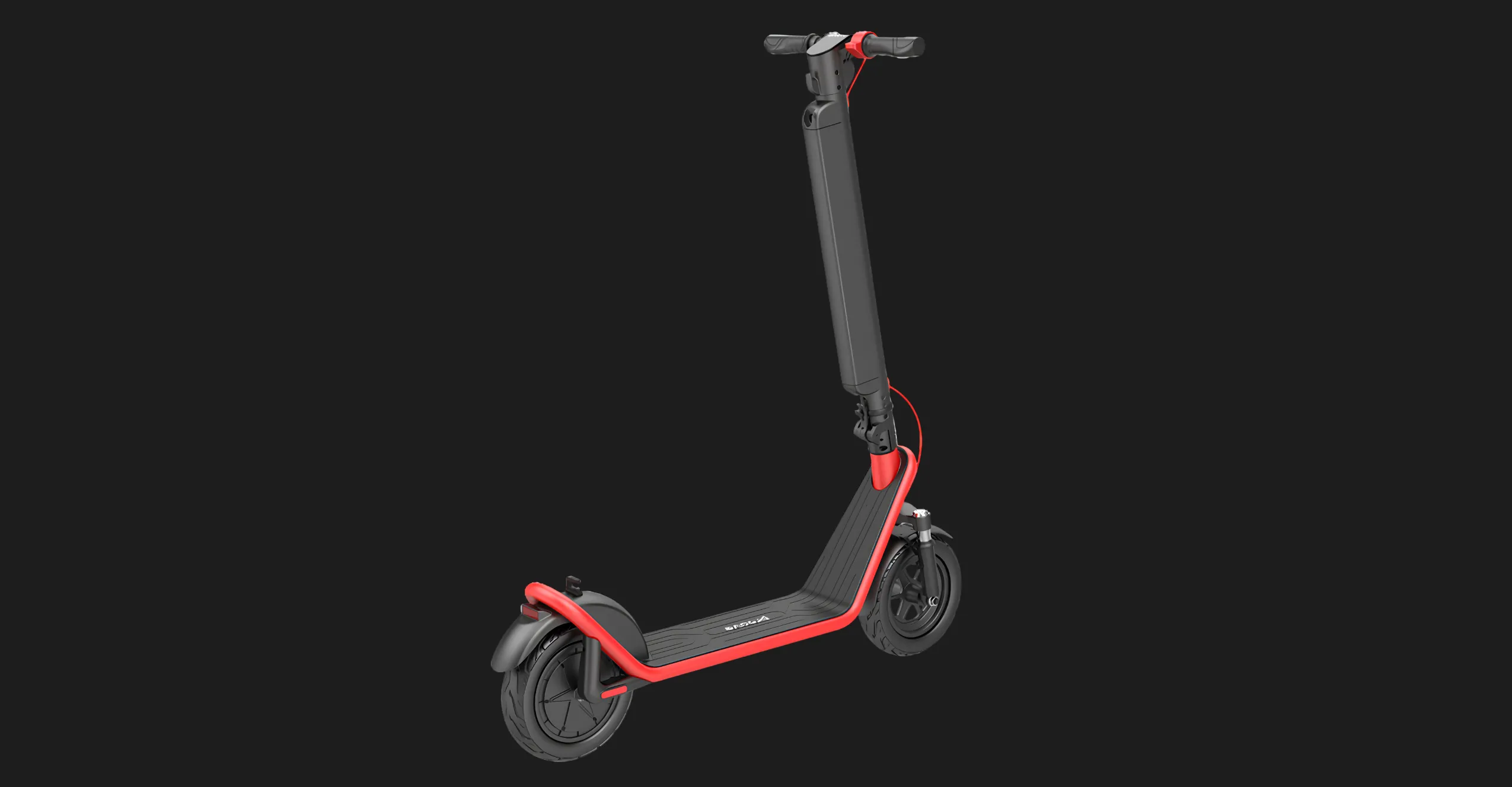 Электросамокат Proove Model Urban App 450W (Black-Red)