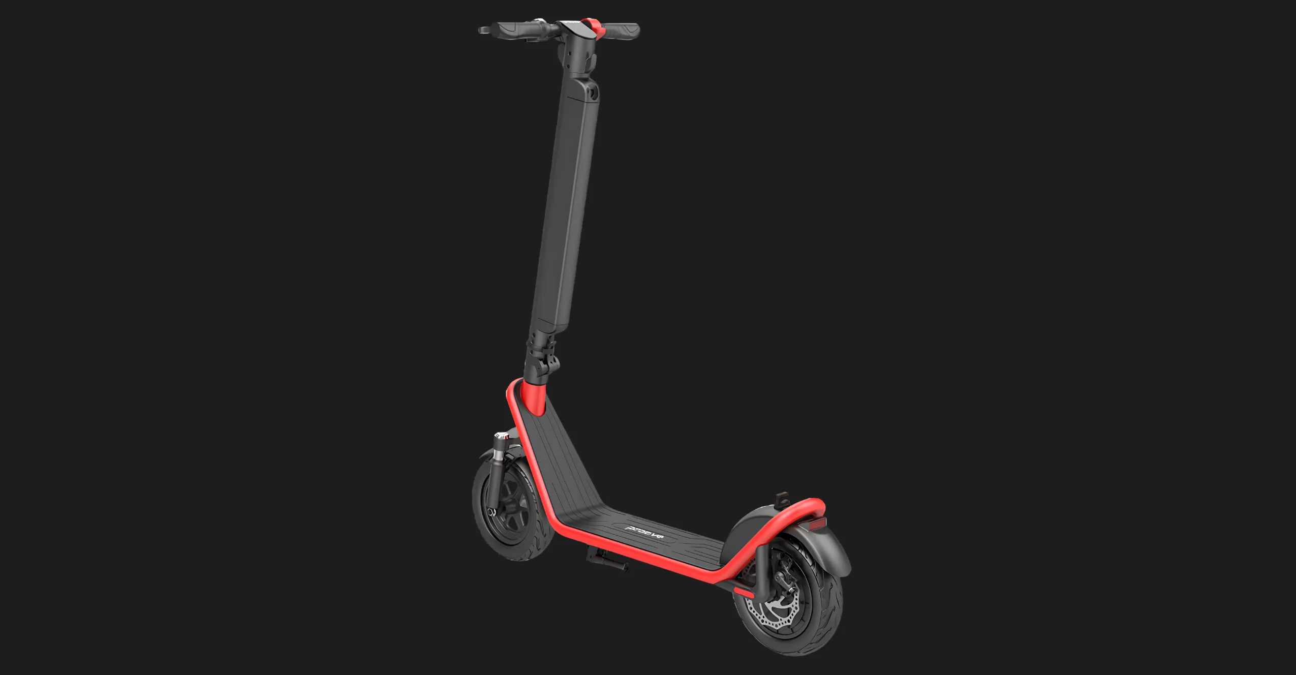 Электросамокат Proove Model Urban App 450W (Black-Red)