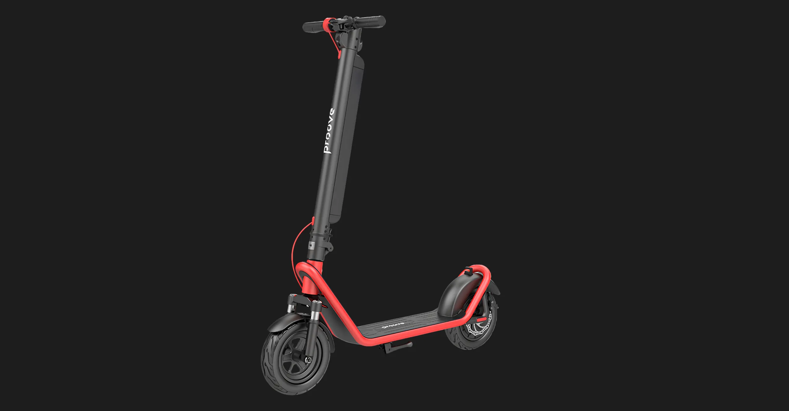 Электросамокат Proove Model Urban App 450W (Black-Red)