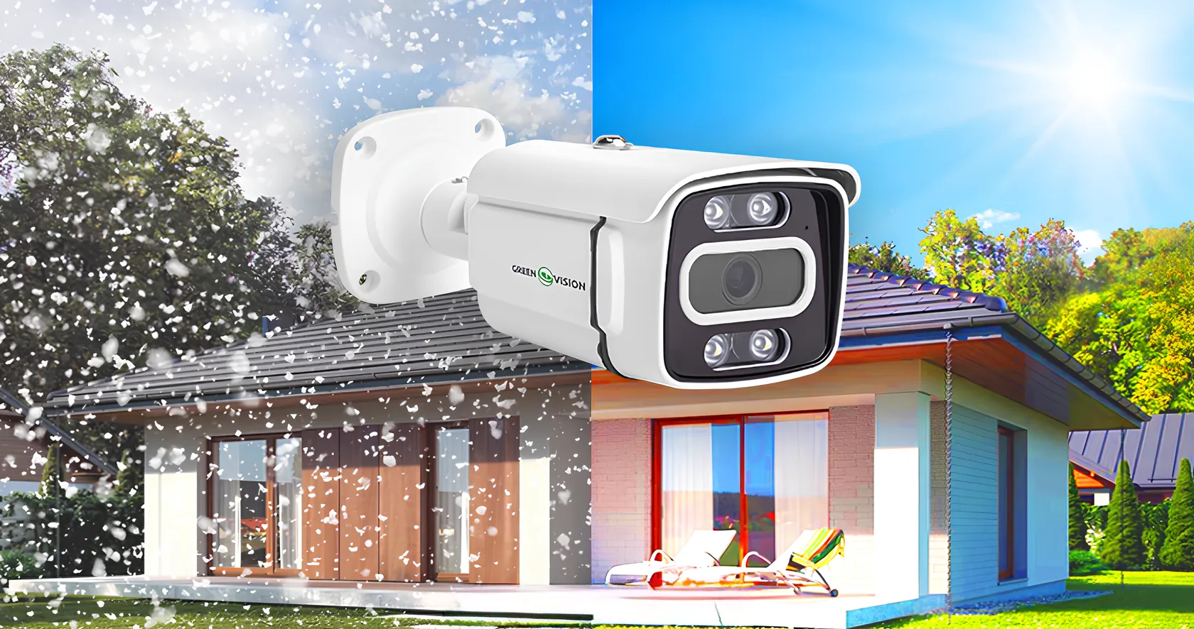 IP камера GreenVision GV-155-IP-СOS50-20DH POE 5MP (Ultra)