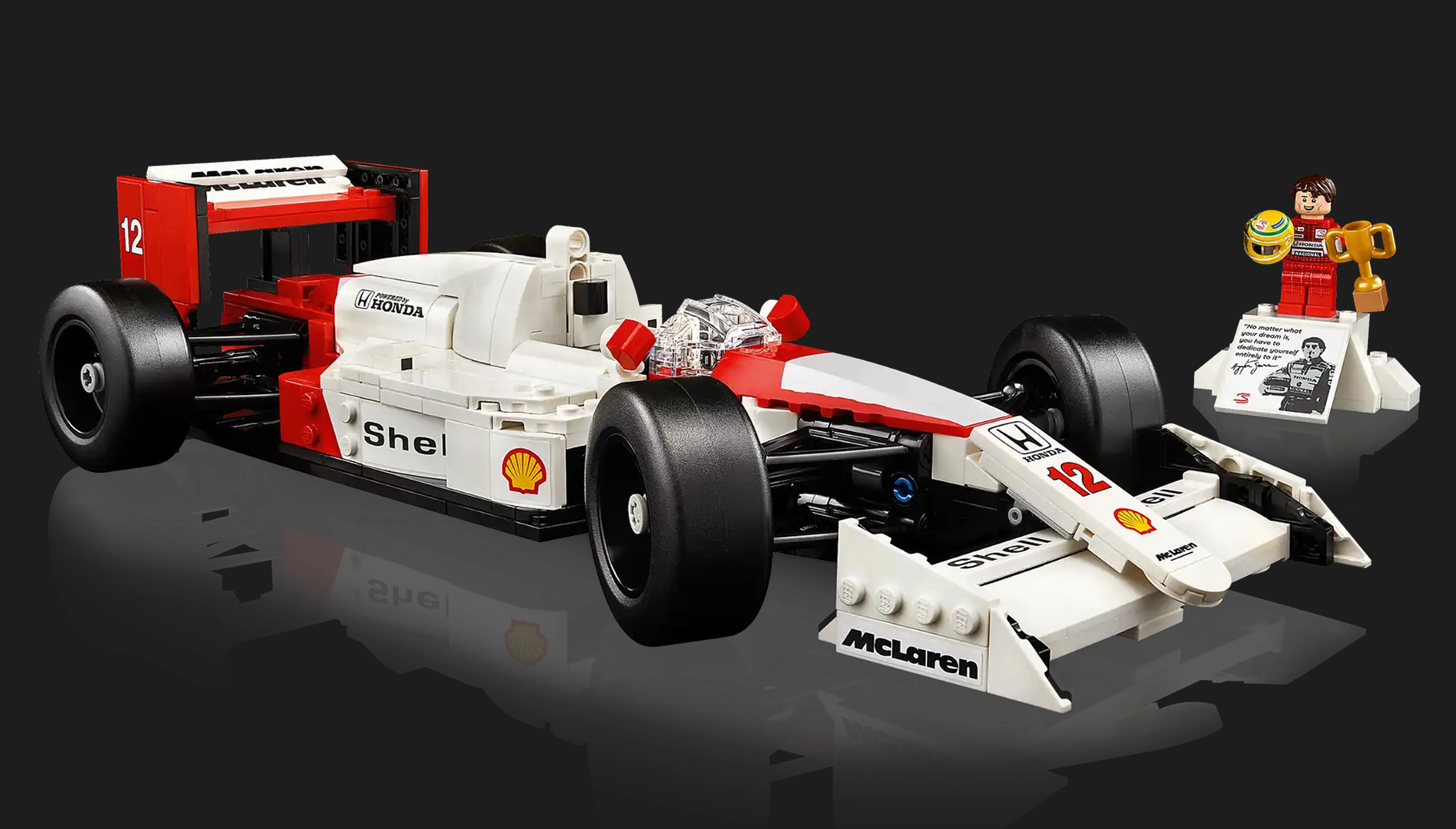 Конструктор LEGO Icons McLaren MP4/4 & Ayrton Senna (10330)