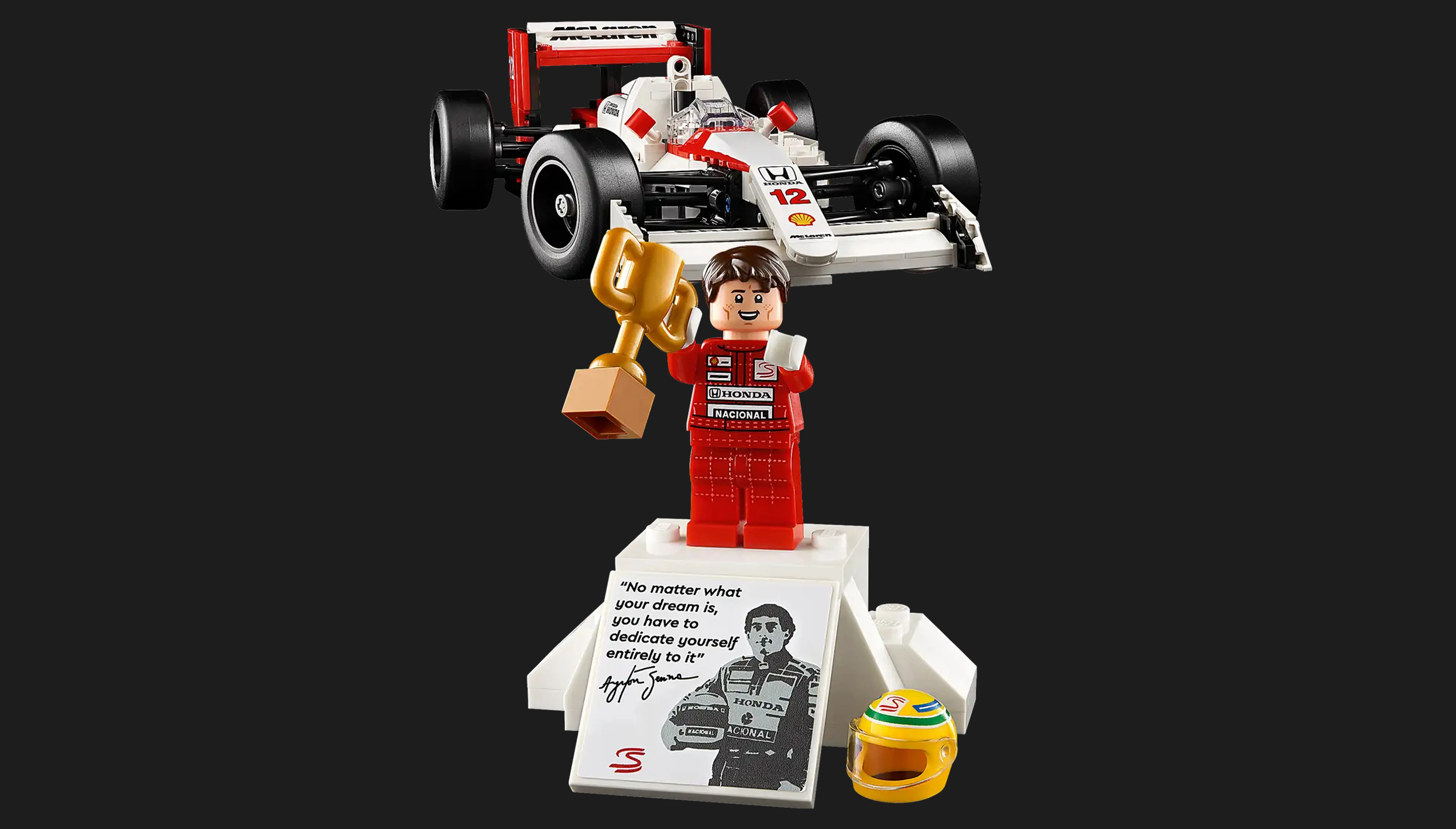 Конструктор LEGO Icons McLaren MP4/4 & Ayrton Senna (10330)