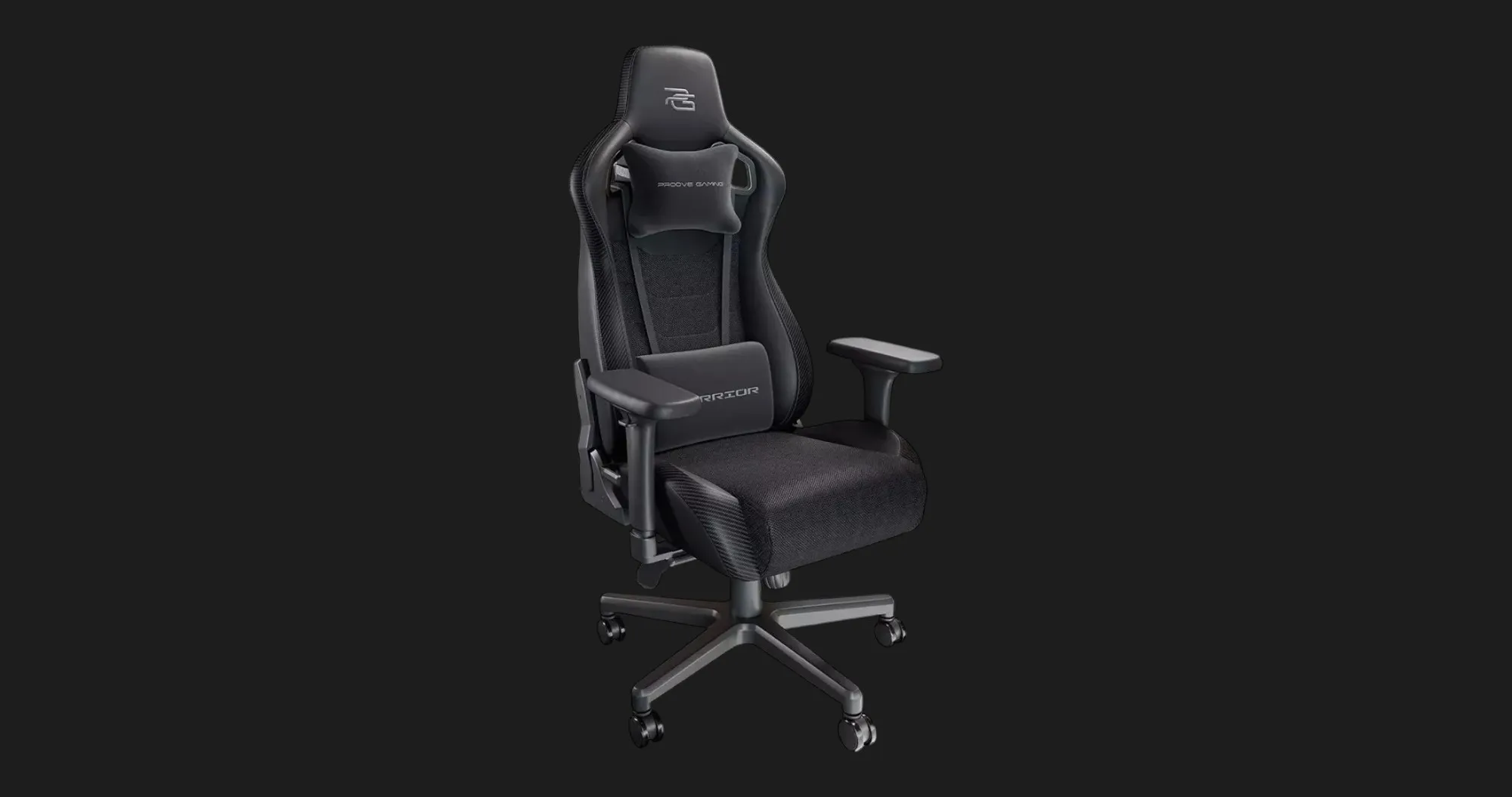 Кресло для геймеров Proove Gaming Warrior (Black) (UA)