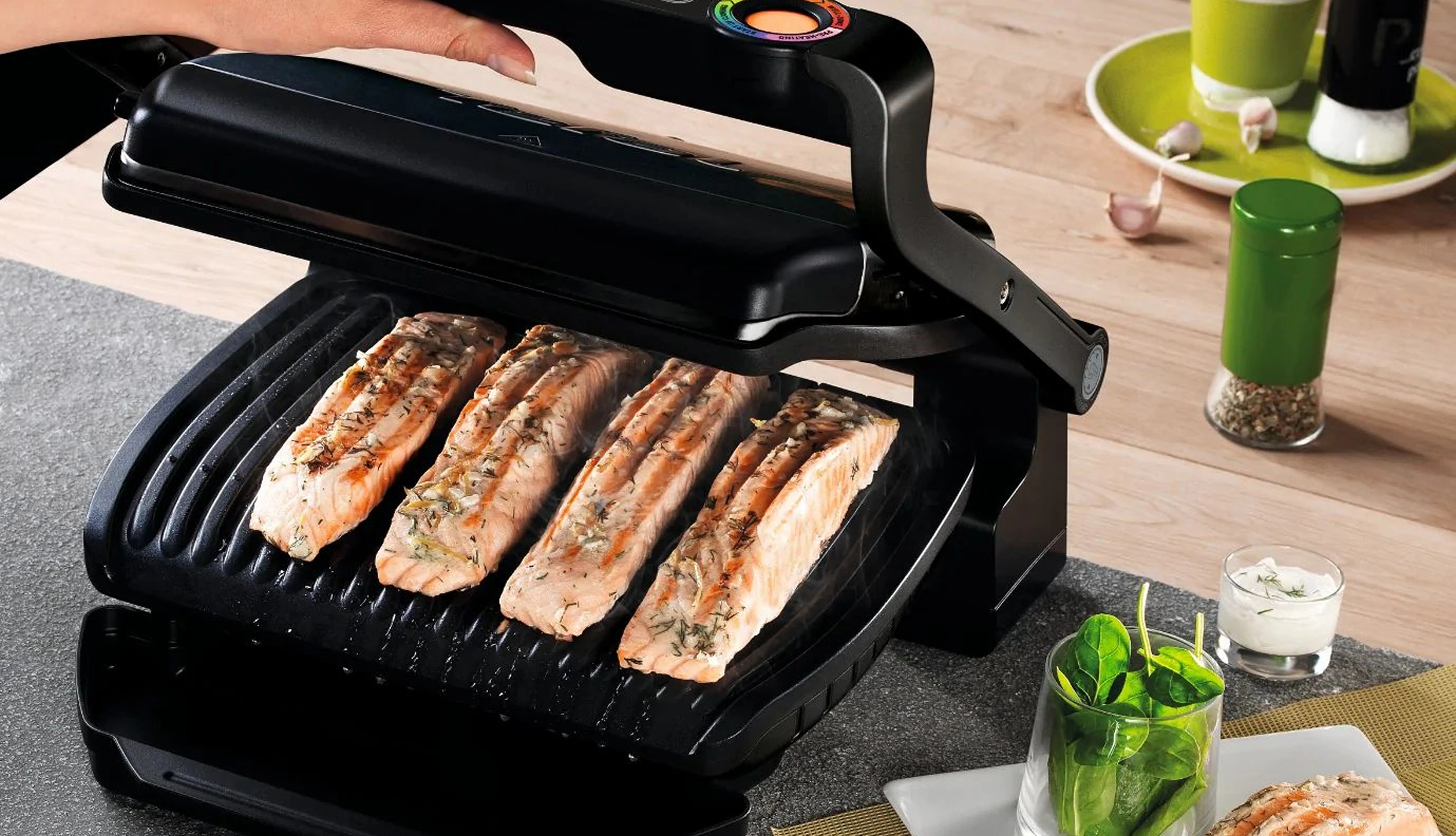 Гриль Tefal OptiGrill + GC714834 (Standard)