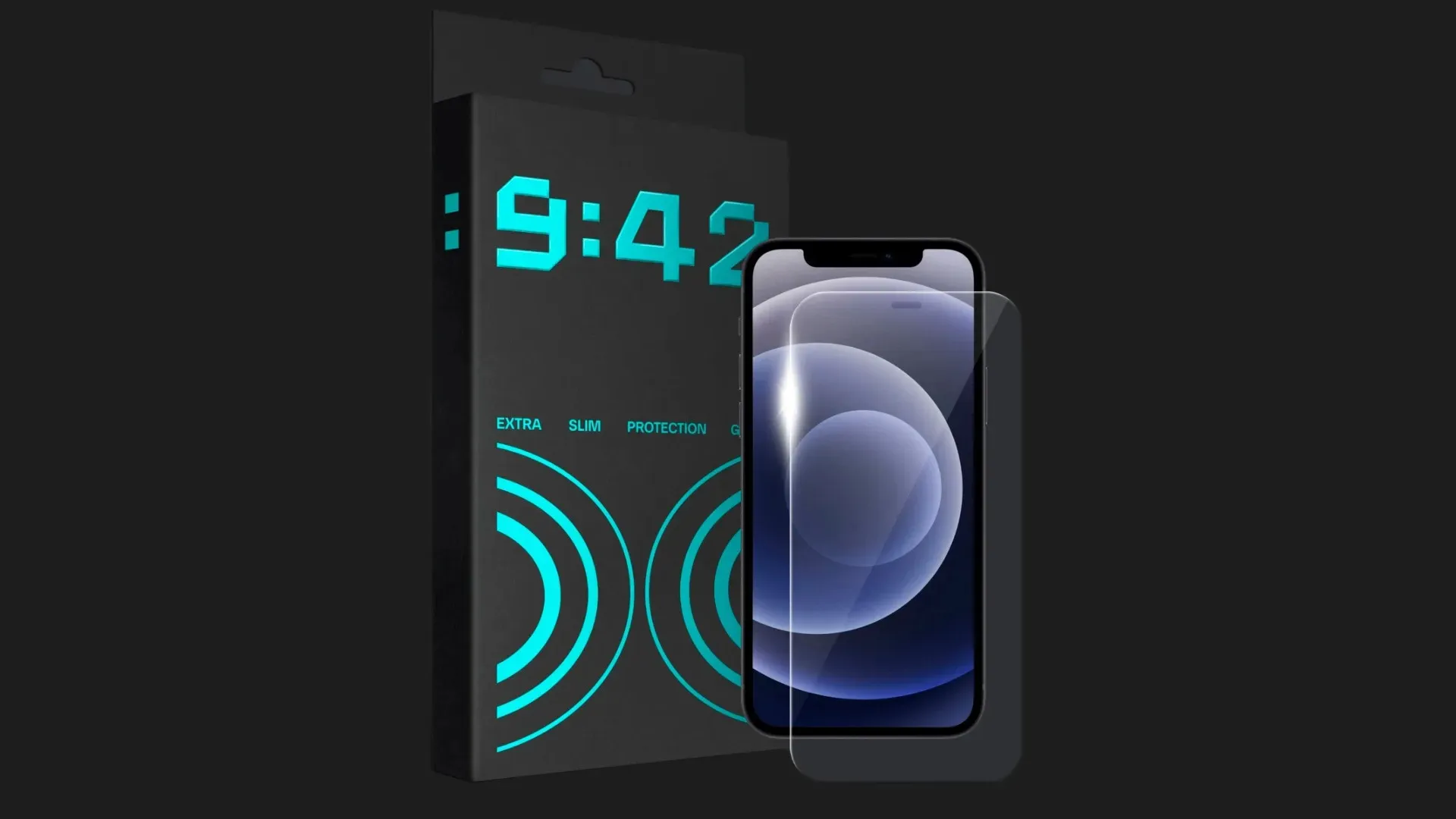 Защитное стекло 9:42 Slim для iPhone 15 Pro Max