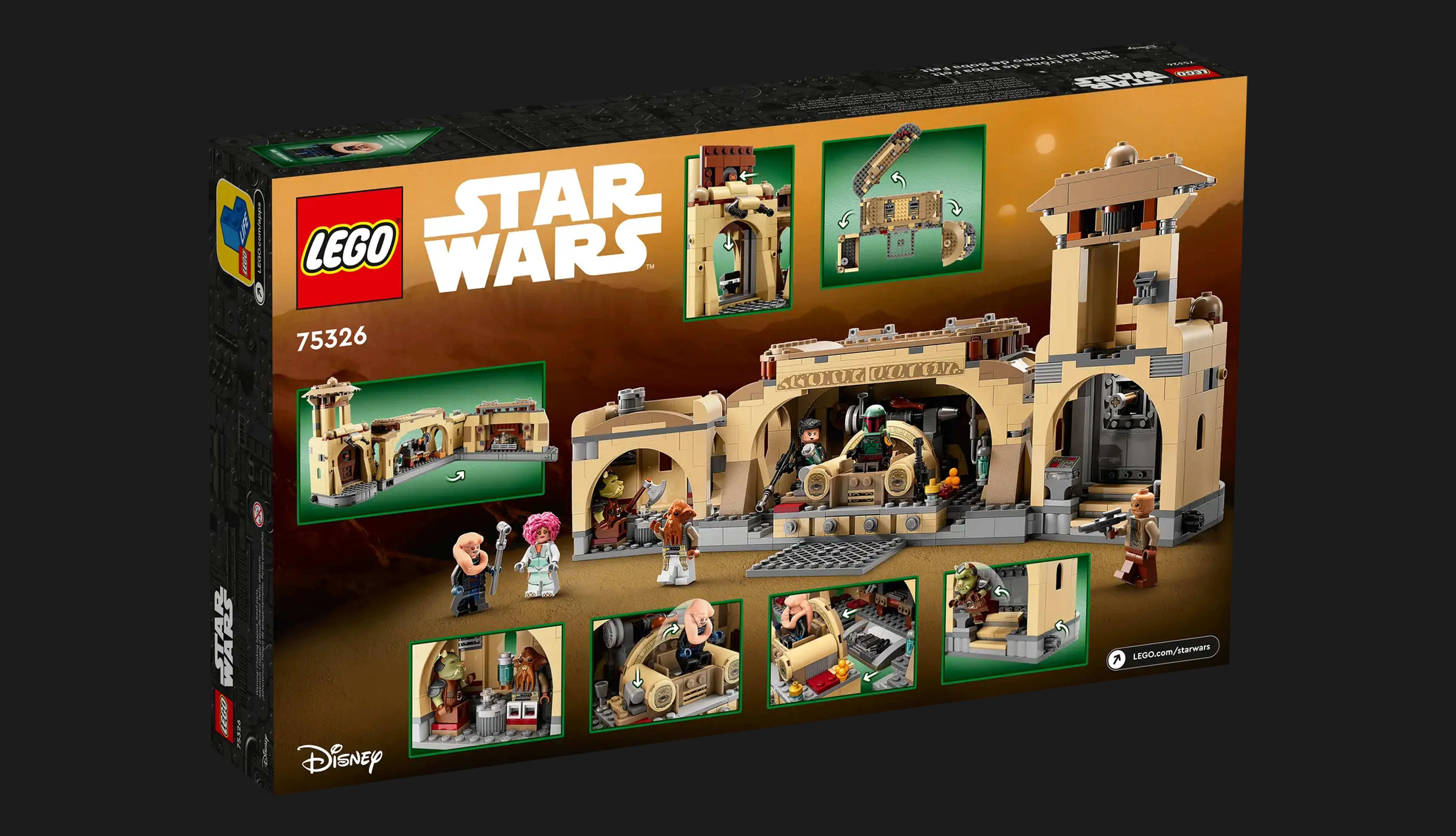 Конструктор LEGO Star Wars Boba Fett's Throne Room (75326)