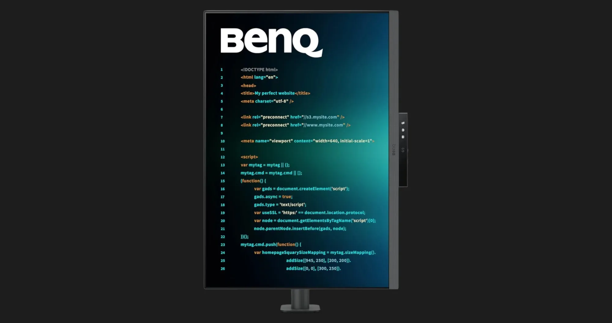 Монитор BenQ 28.2" IPS 60Hz RD280UA 9H.LM2LJ.TBE(UA)