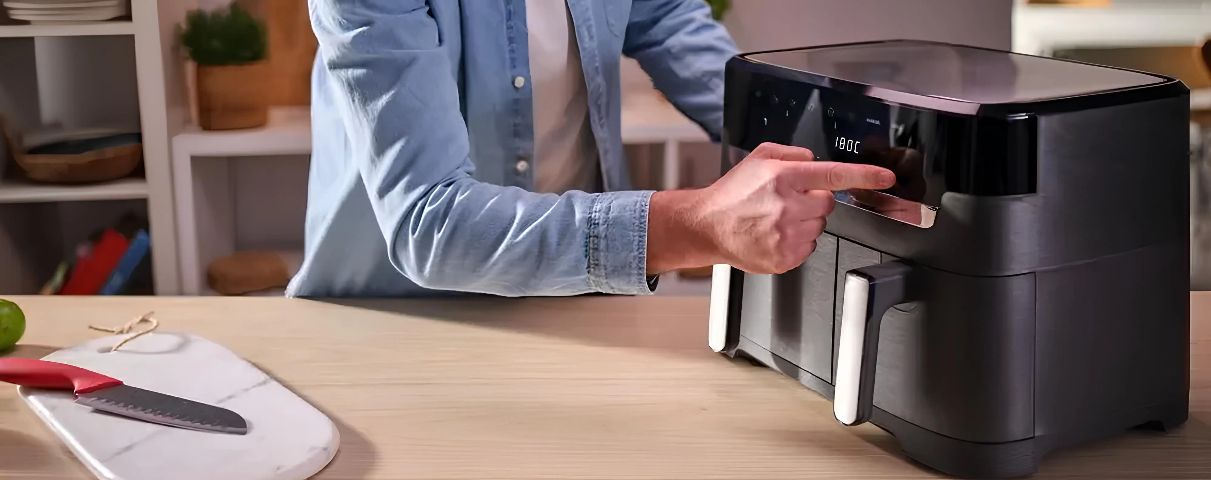 Мультипіч Tefal Dual Easy Fry&Grill Air Fryer EY905B10 (EU)