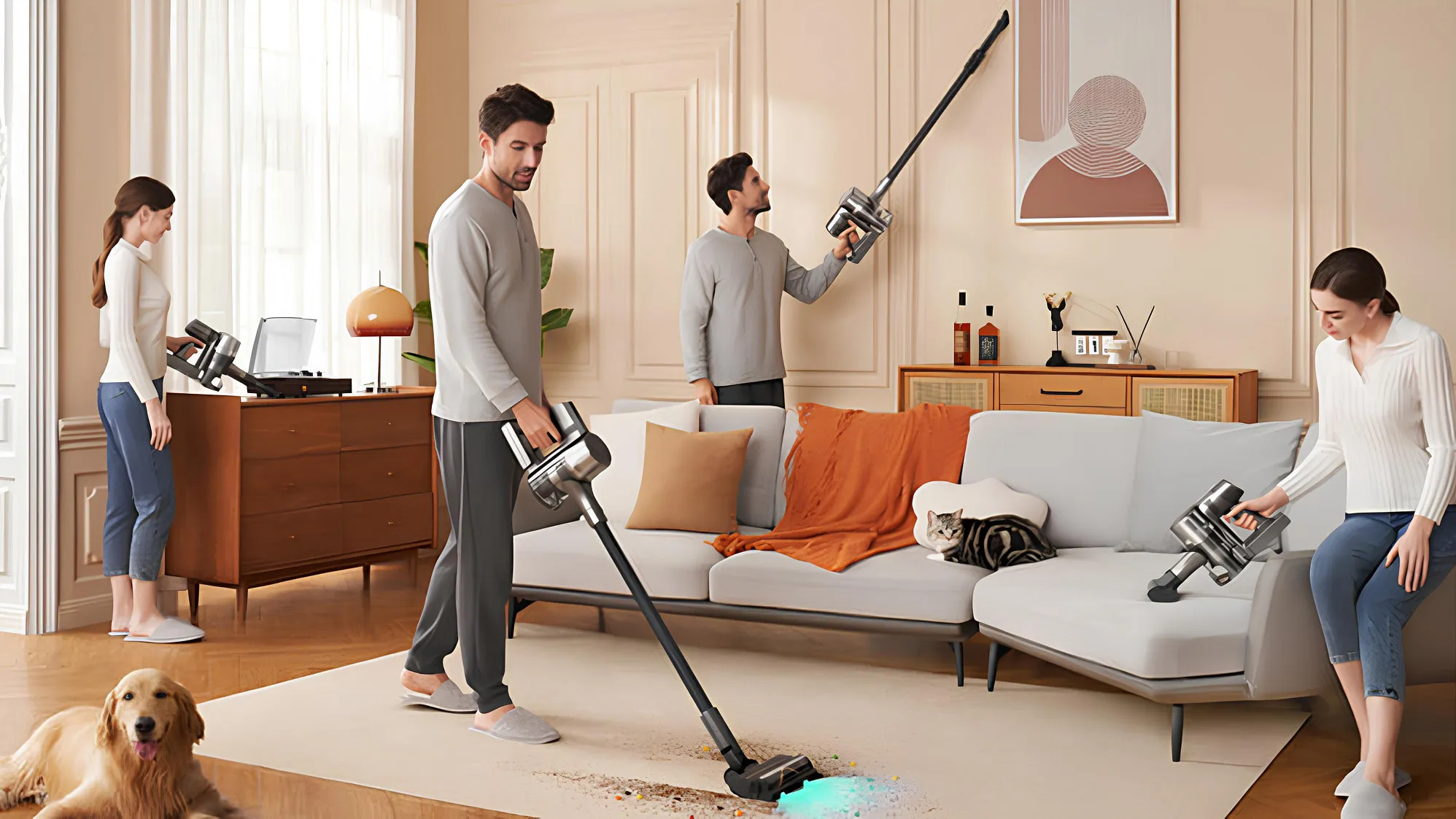 Аккумуляторный пылесос Dreame R20 Aqua (VTV21A) (Standard)