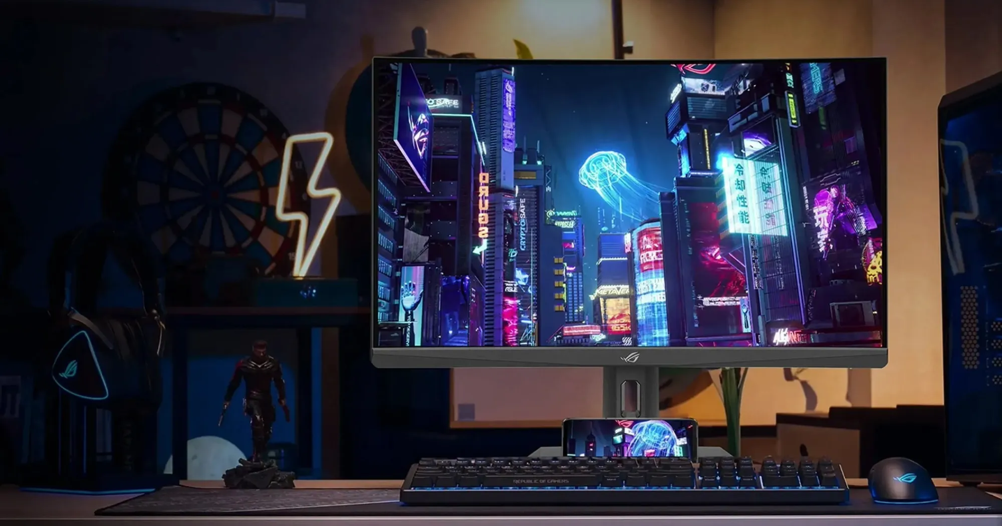 Монитор ASUS 27" ROG Strix XG27UCS IPS 160Hz 90LM09S0-B01170 (UA)