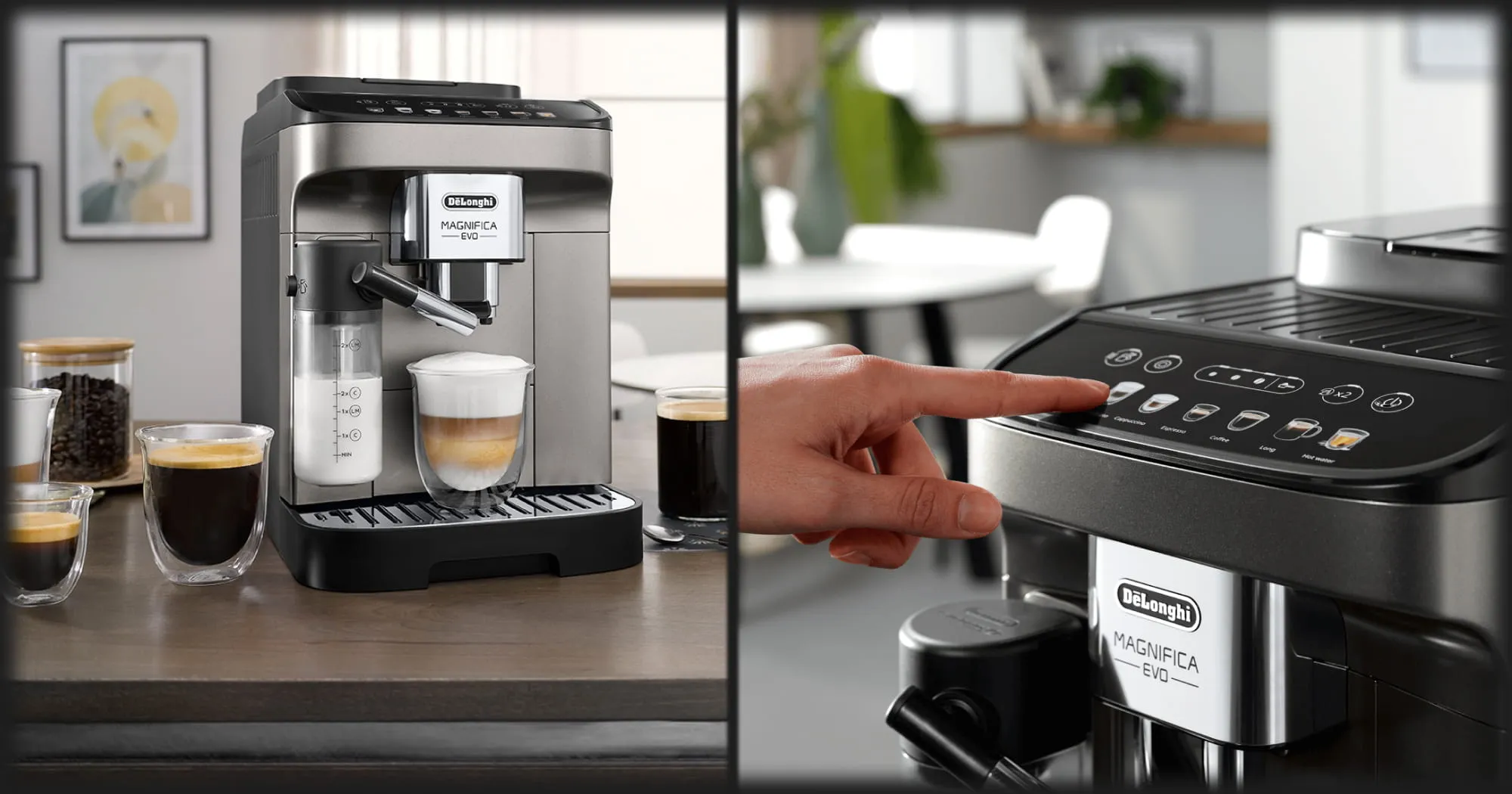 Кофемашина Delonghi Magnifica Evo (Titan) (Standard)