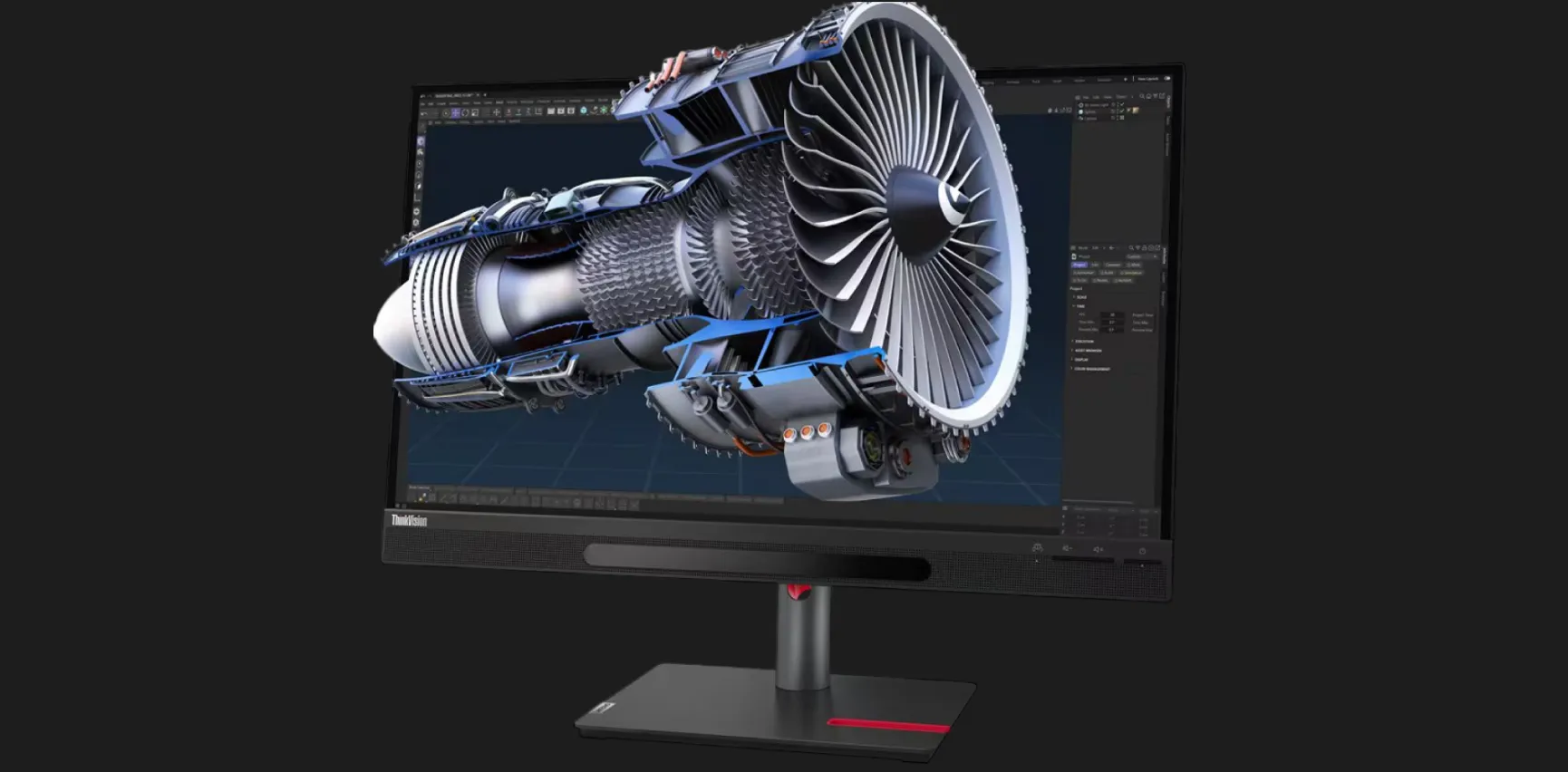 Монітор Lenovo 27" ThinkVision 27 3D IPS 60Hz (63F1UAT3UA) (UA)