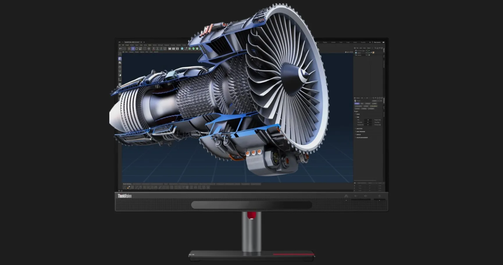 Монітор Lenovo 27" ThinkVision 27 3D IPS 60Hz (63F1UAT3UA) (UA)