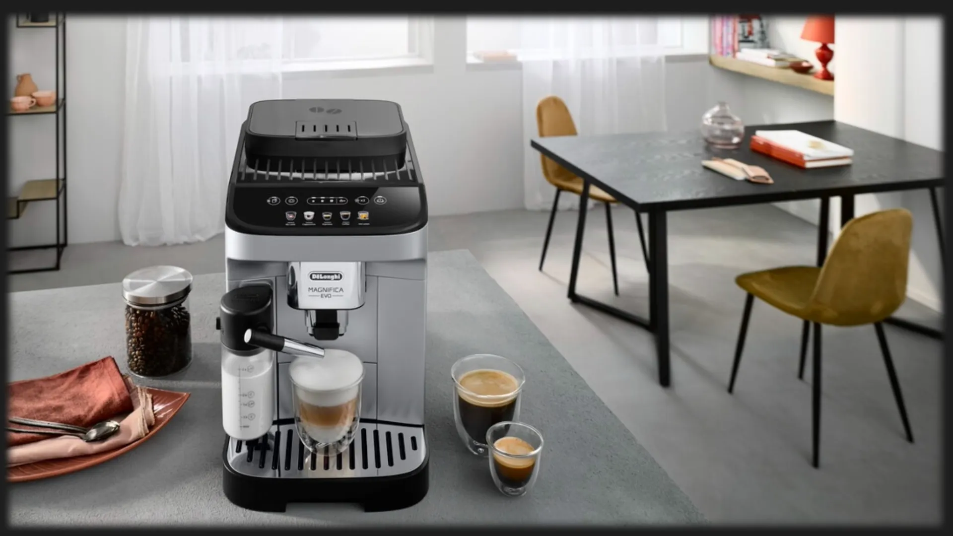 Кавомашина Delonghi Magnifica Evo (Gray/Black) (EU)