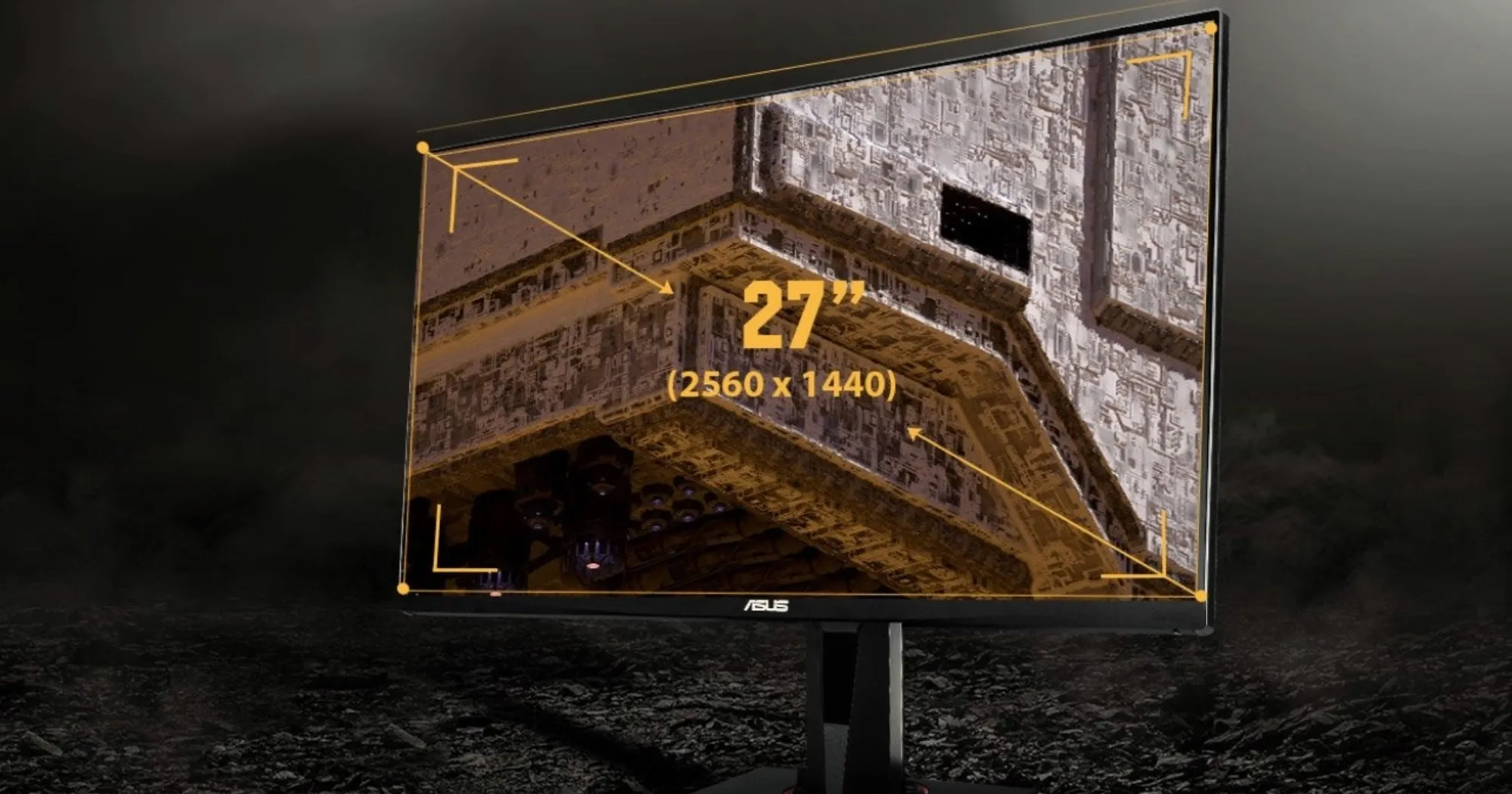 Ігровий монітор ASUS 27" TUF Gaming VG27AQ IPS 165Hz 90LM0500-B03370 (UA)