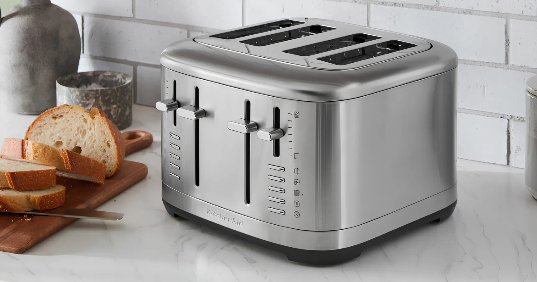 Тостер KitchenAid 5KMT4109ESX (Stainless Steel) (UA)