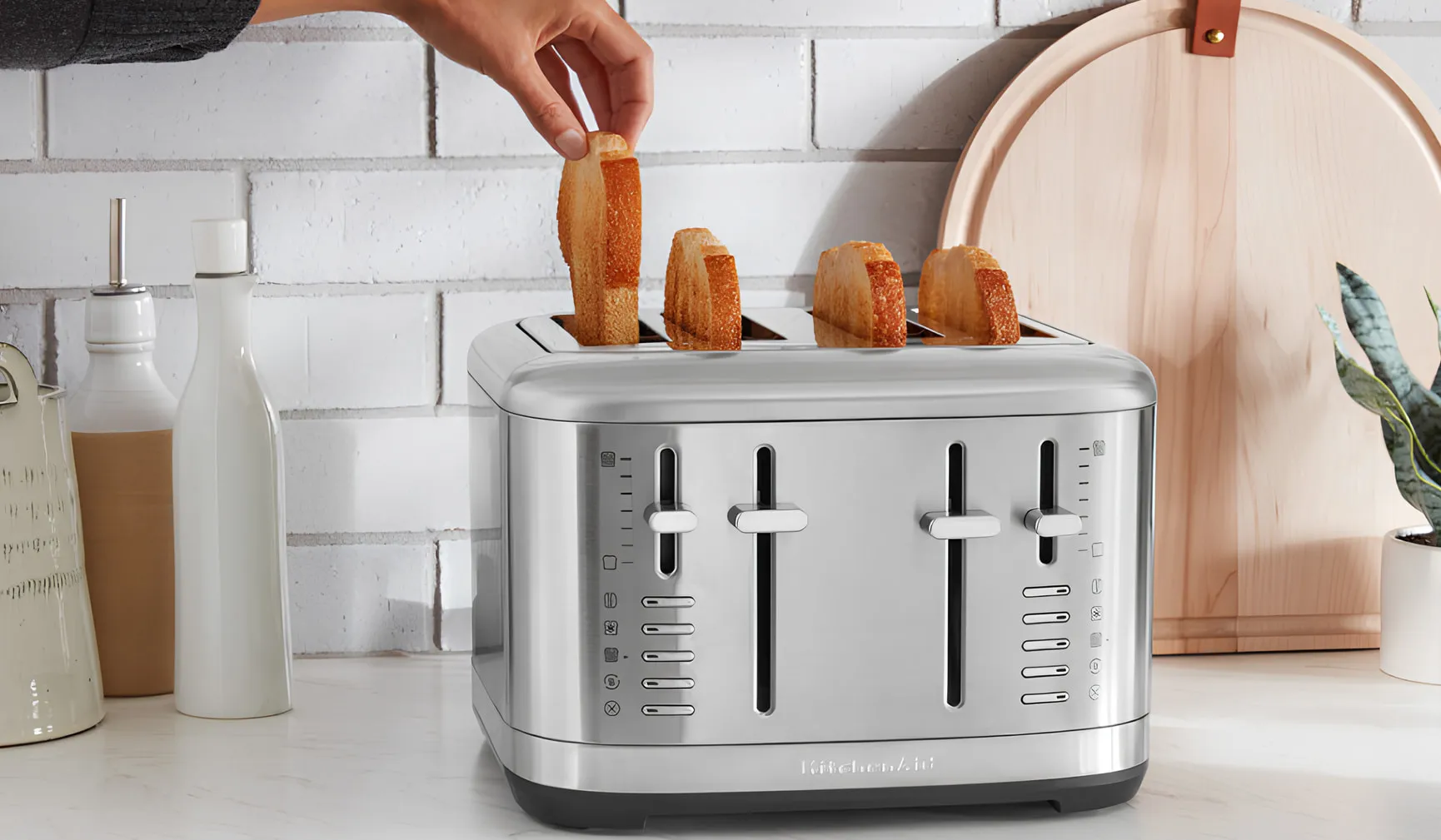 Тостер KitchenAid 5KMT4109ESX (Stainless Steel) (UA)