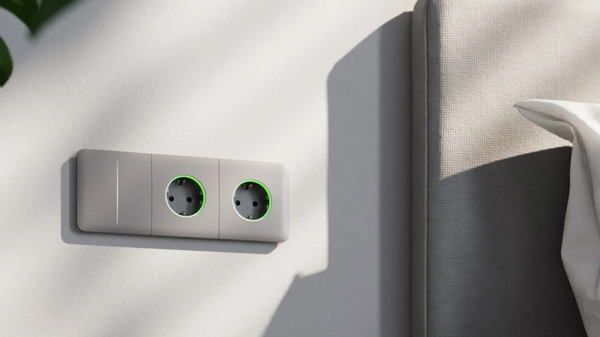 Розумна вбудована розетка Ajax Outlet [type F] Jeweler (Black)