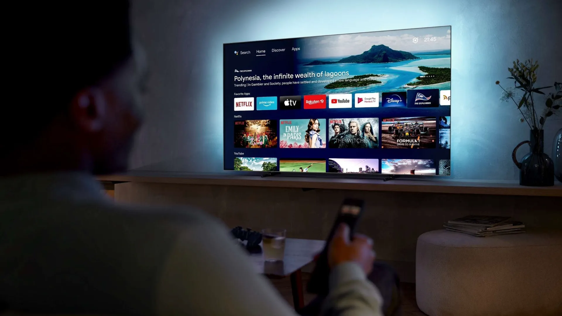 Телевізор Philips 55 55OLED707 (Standard)