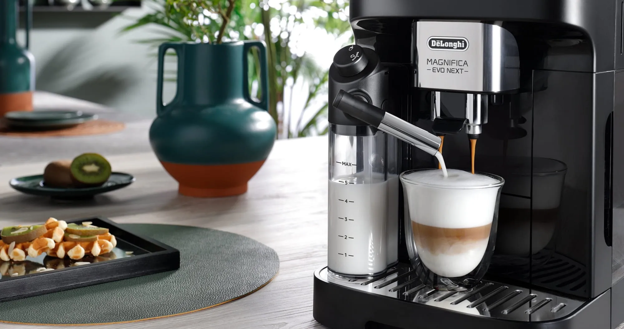 Кофемашина Delonghi Magnifica Evo Next (Silver/Black) (EU)