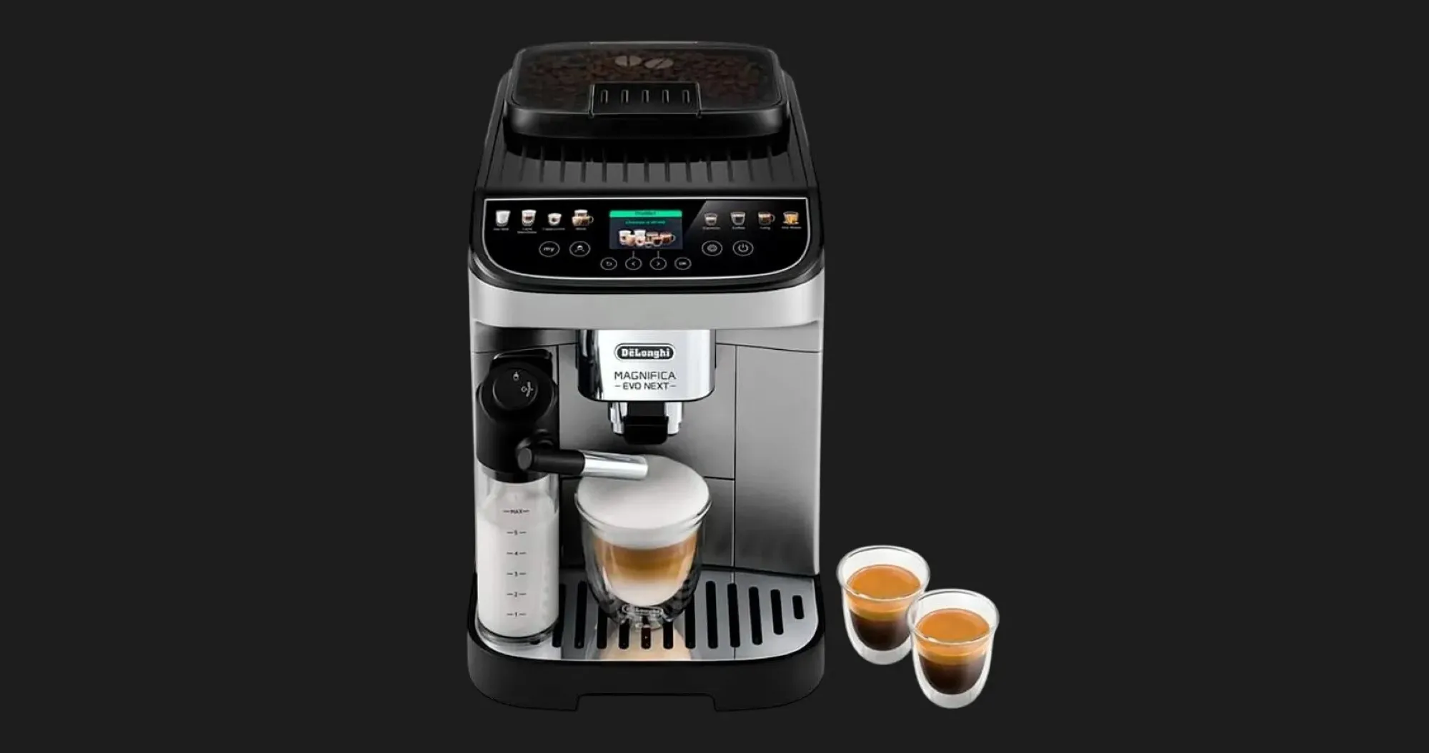 Кавомашина Delonghi Magnifica Evo Next (Silver/Black) (UA)