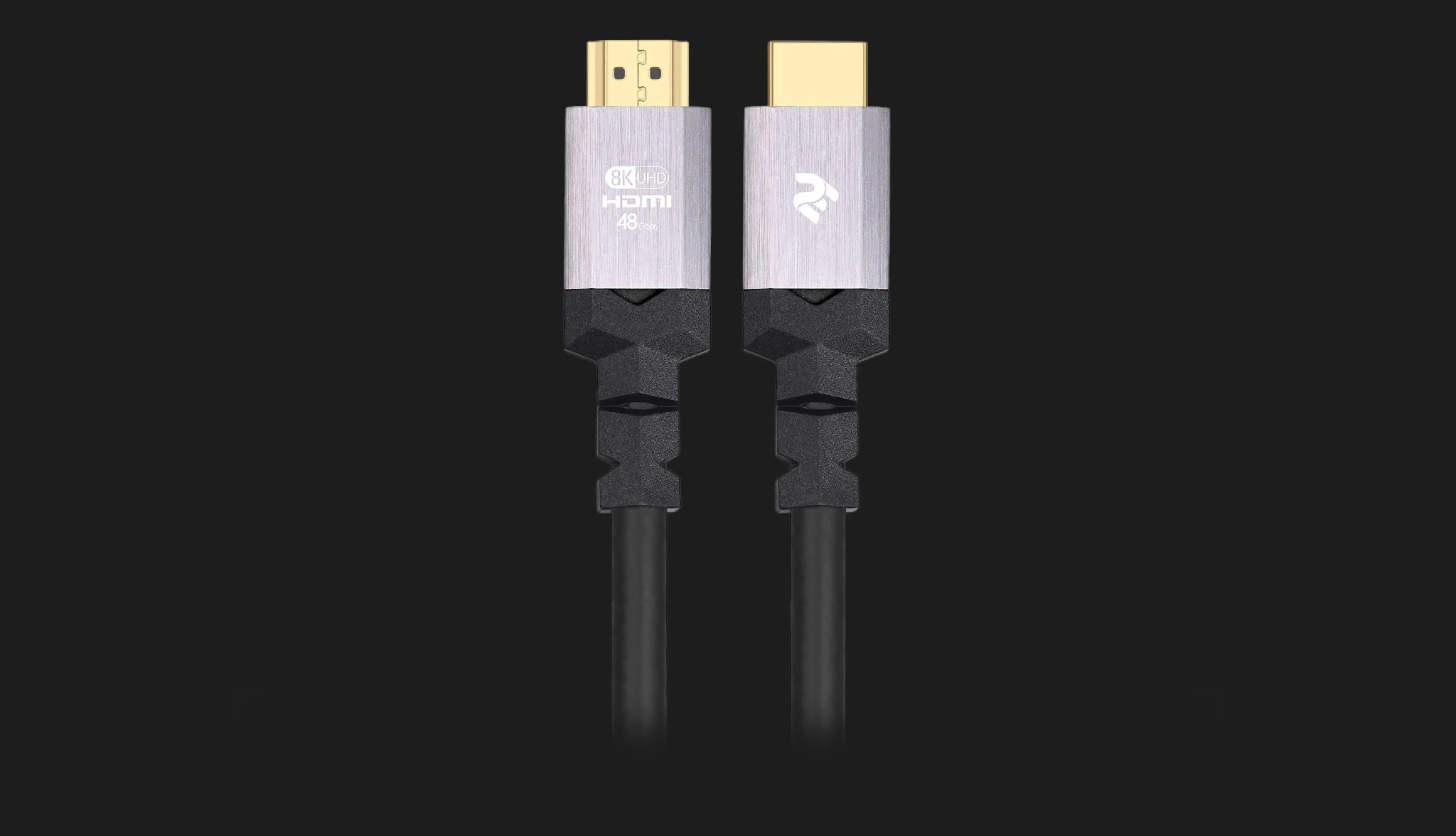 Кабель 2Е HDMI 2.1 (AM/AM) 4K/120Hz, 8K/60Hz 48Gbps, Ultra High Speed, 1.8м, (Black)