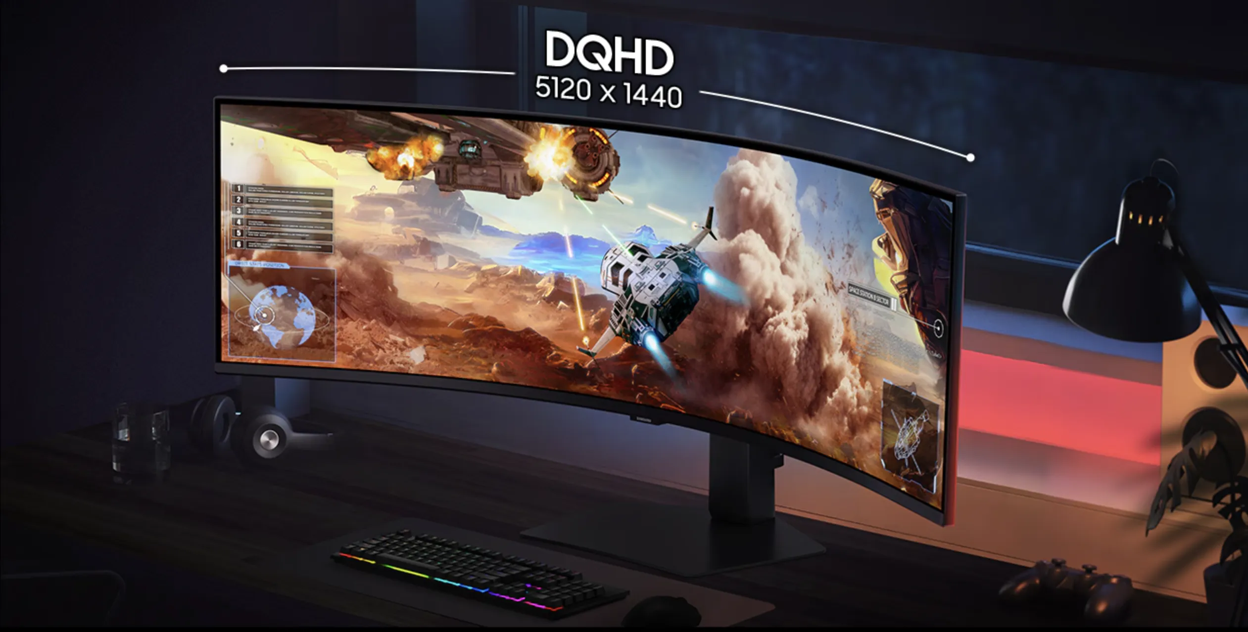 Ігровий монітор Samsung 49" Odyssey G9 VA 144Hz LS49FG916EUXEN (Global)