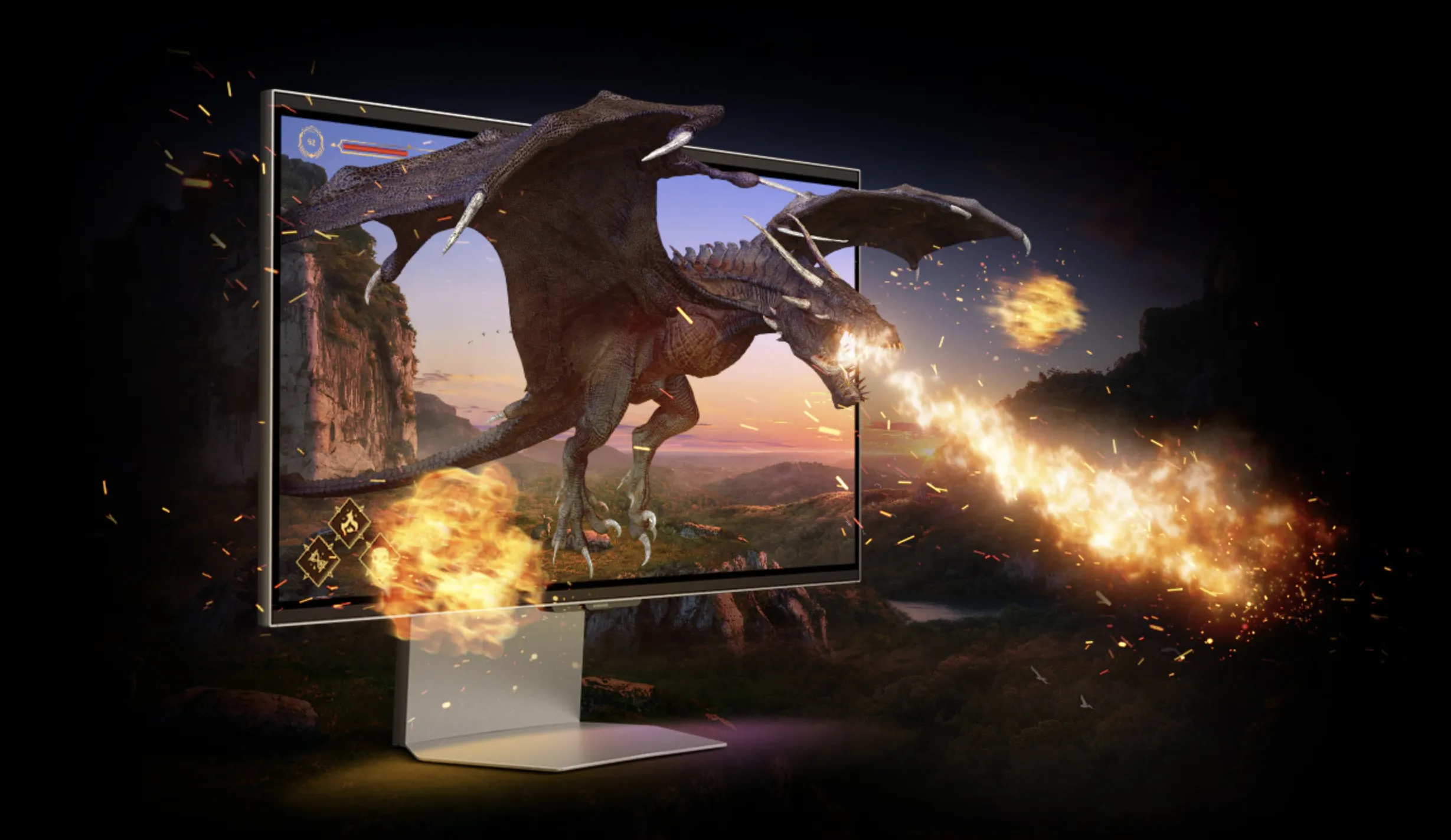 Игровой монитор Samsung 27" Odyssey 3D IPS 165Hz LS27FG900XIXCI (UA)