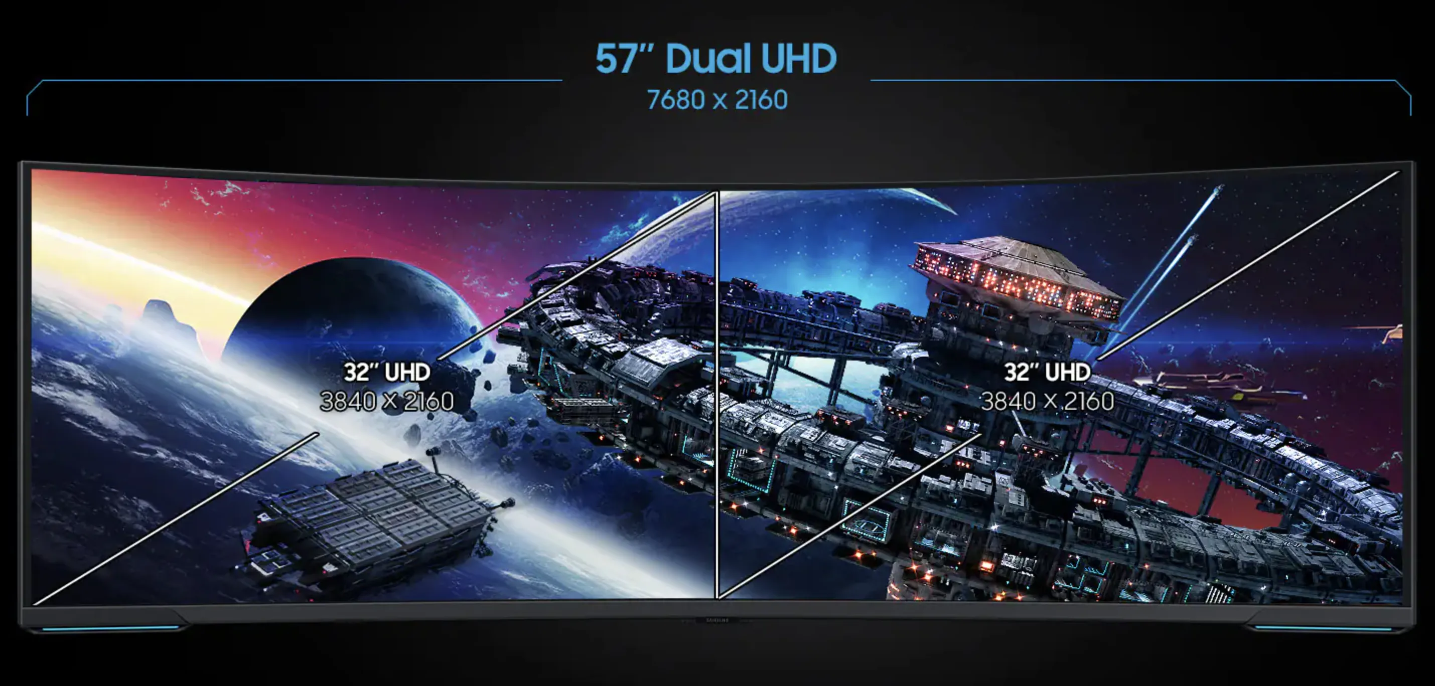 Ігровий монітор Samsung 57" Odyssey Neo G9 240Hz LS57CG952NIXUA (UA)