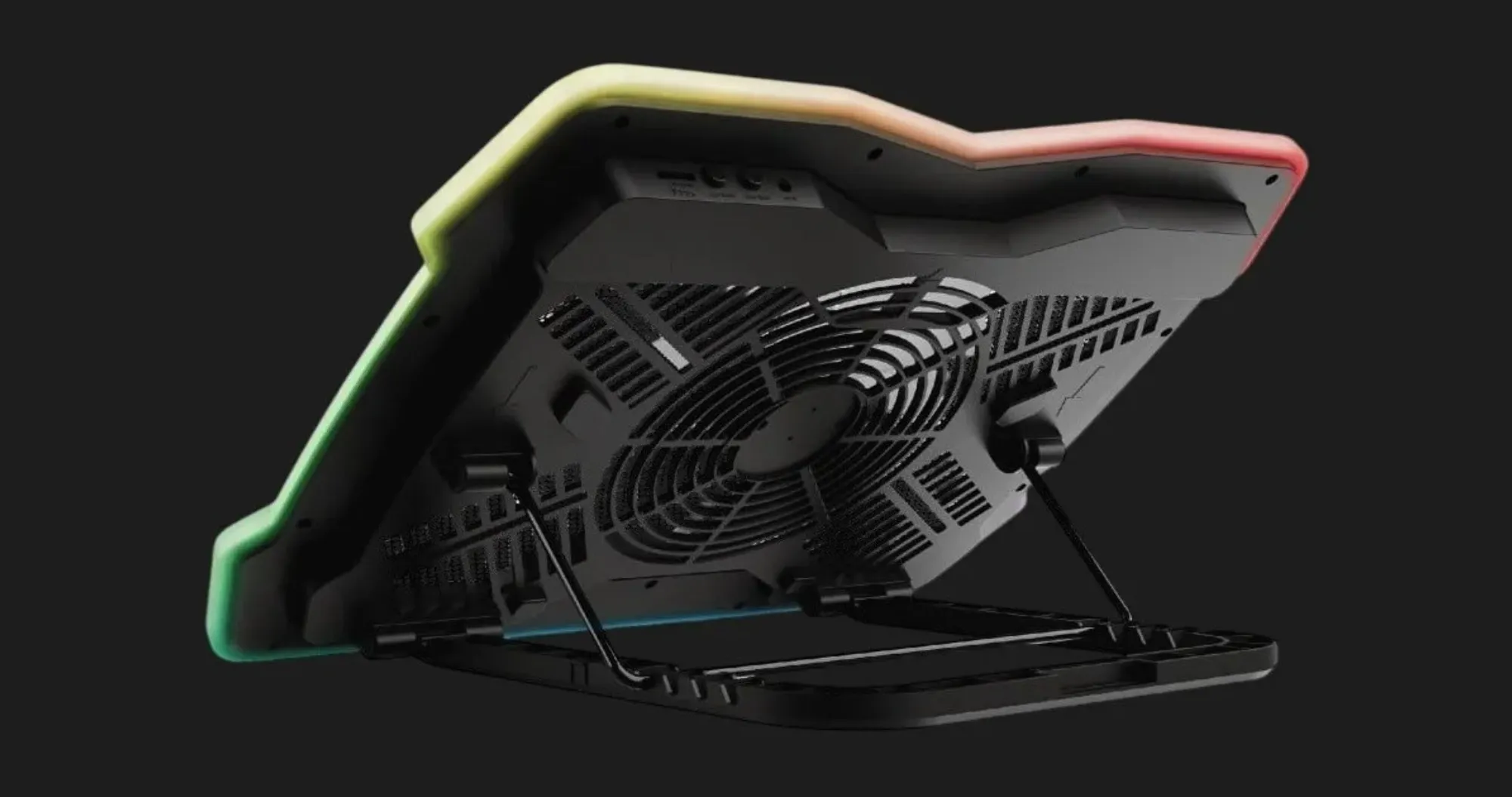 Підставка для ноутбука Trust GXT 1126 Aura RGB 17&quot; (Black)