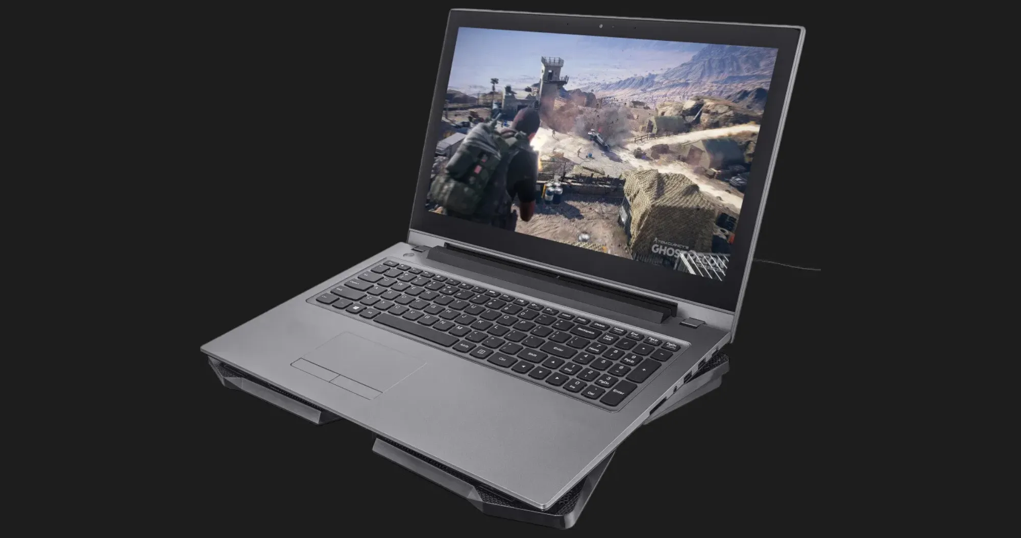 Подставка для ноутбука Trust GXT 278 Yozu Red LED 17.3&quot; (Black)